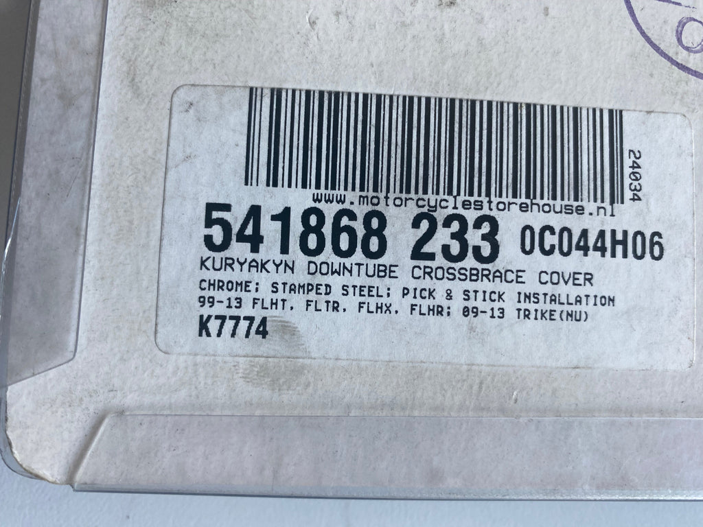 Cache chromé cadre Touring Harley Davidson REF Kuryakyn 7774