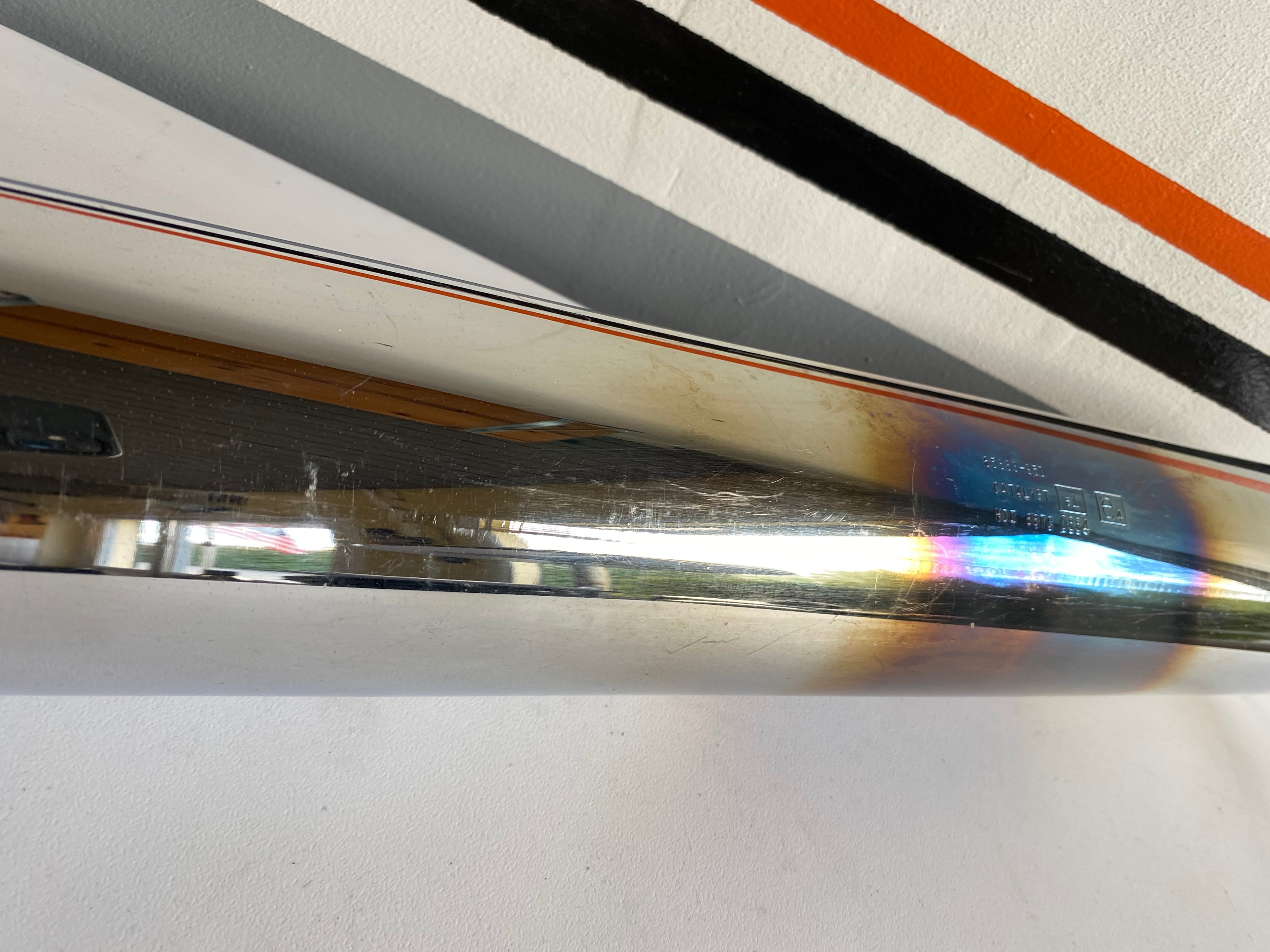 Silencieux  échappement droit Harley Davidson Touring REF OEM : 65863-95D