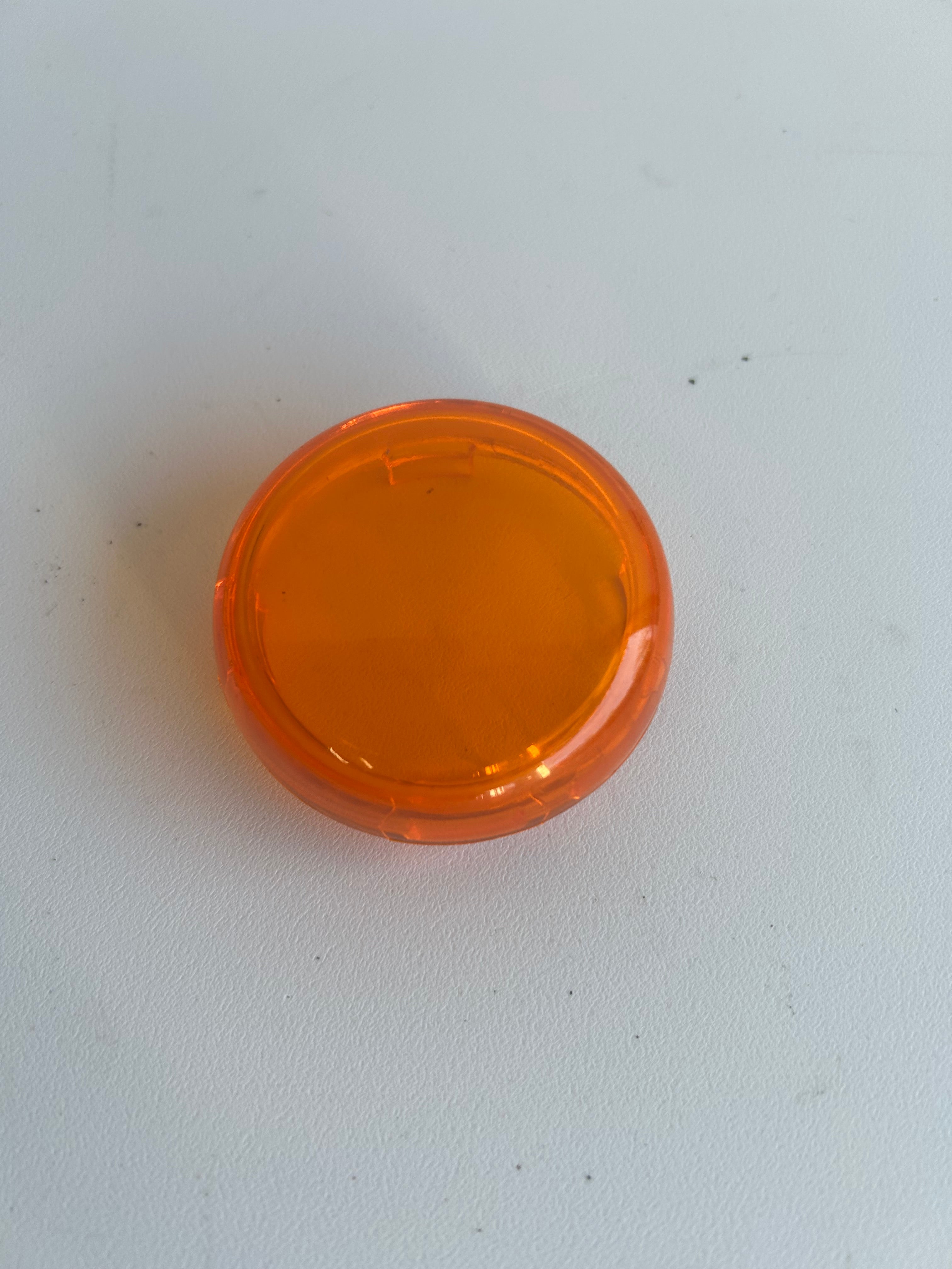 Harley Davidson orange turn signal lens REF: 68973-00