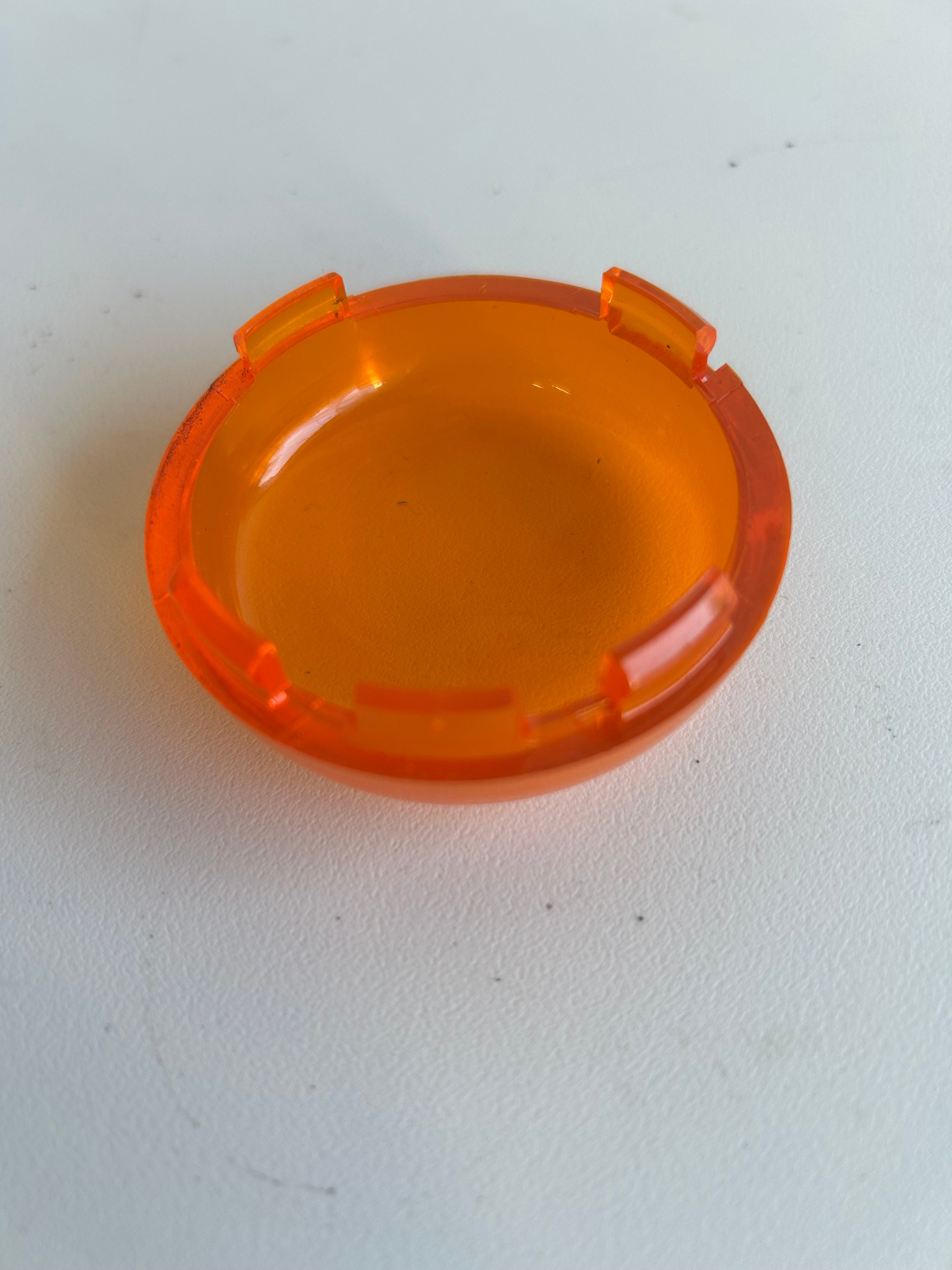 Harley Davidson orange turn signal lens REF: 68973-00