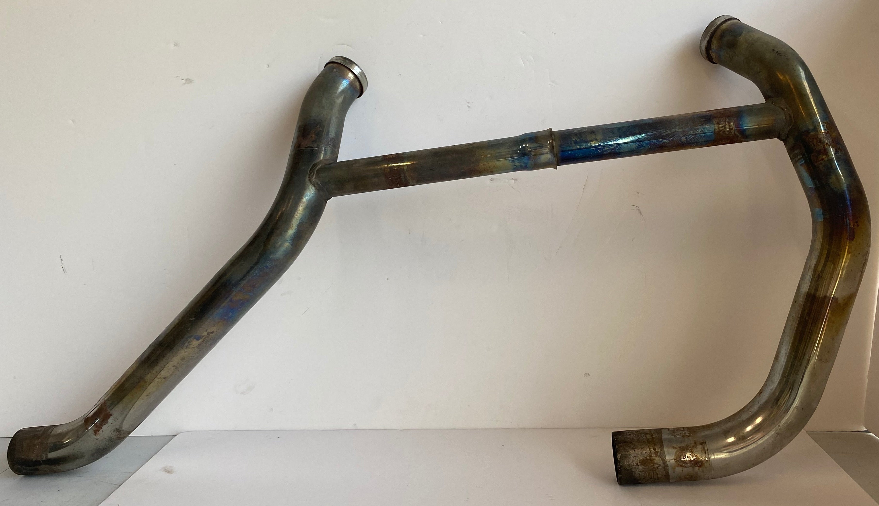 Collecteur d'échappement Sportster Harley Davidson REF OEM 65568-86A & 65569-86A