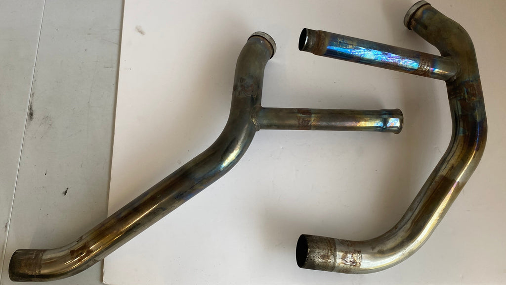 Collecteur d'échappement Sportster Harley Davidson REF OEM 65568-86A & 65569-86A