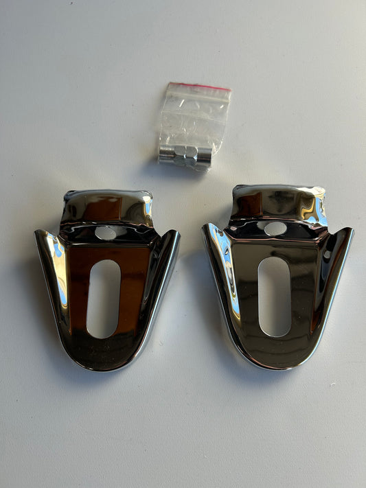 caches chromés bras oscillant Softail Harley Davidson