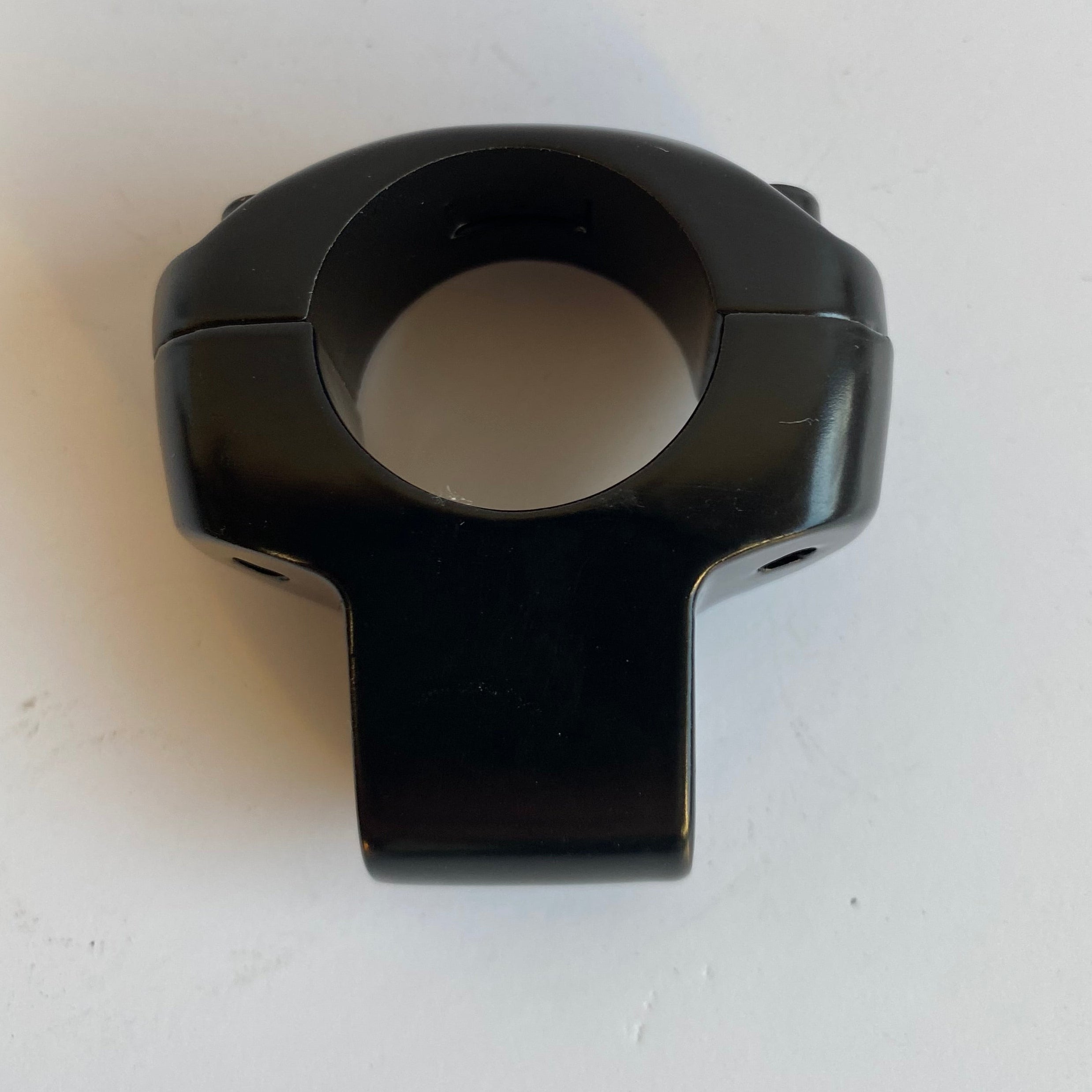 Collier noir support rétroviseur pour guidon 1 pouce Harley Davidson REF Drag 0641-0109