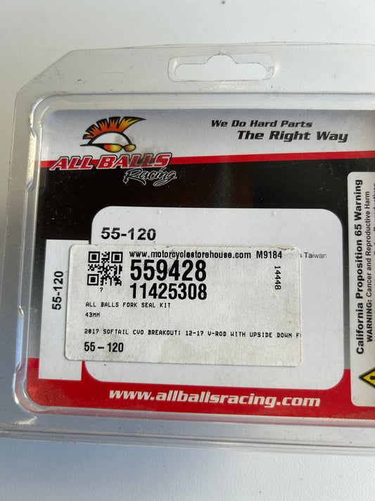 Harley Davidson 43mm Gabeldichtungssatz 2 REF MCS 559428