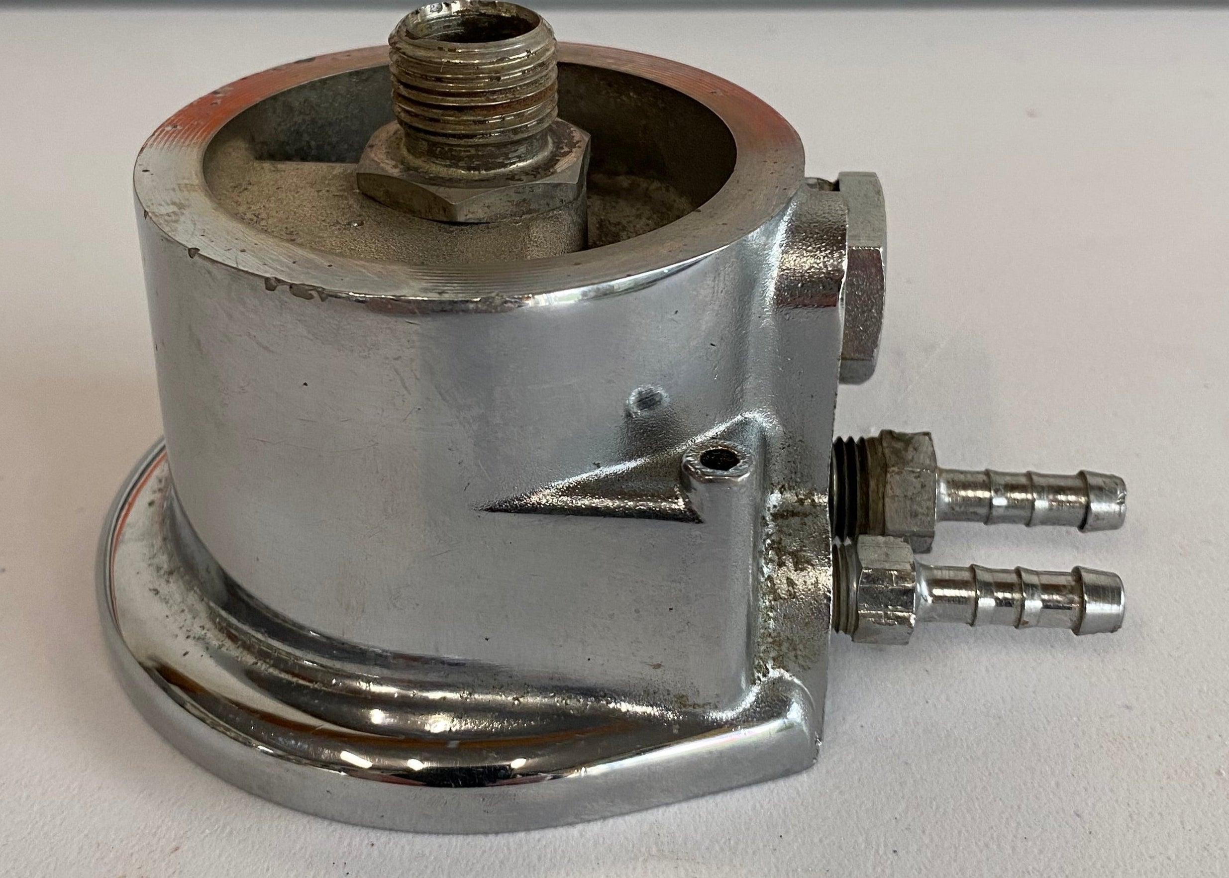 Harley Davidson Sportster Chrome Oil Filter Bracket OEM REF: 26209-84