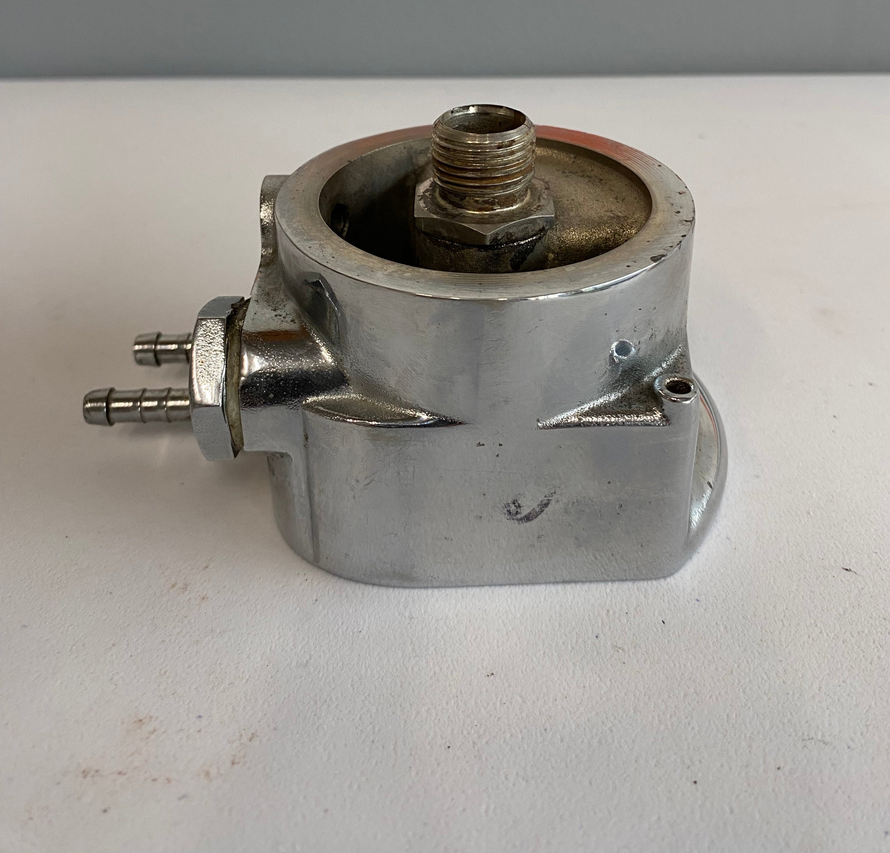 Harley Davidson Sportster Chrome Oil Filter Bracket OEM REF: 26209-84