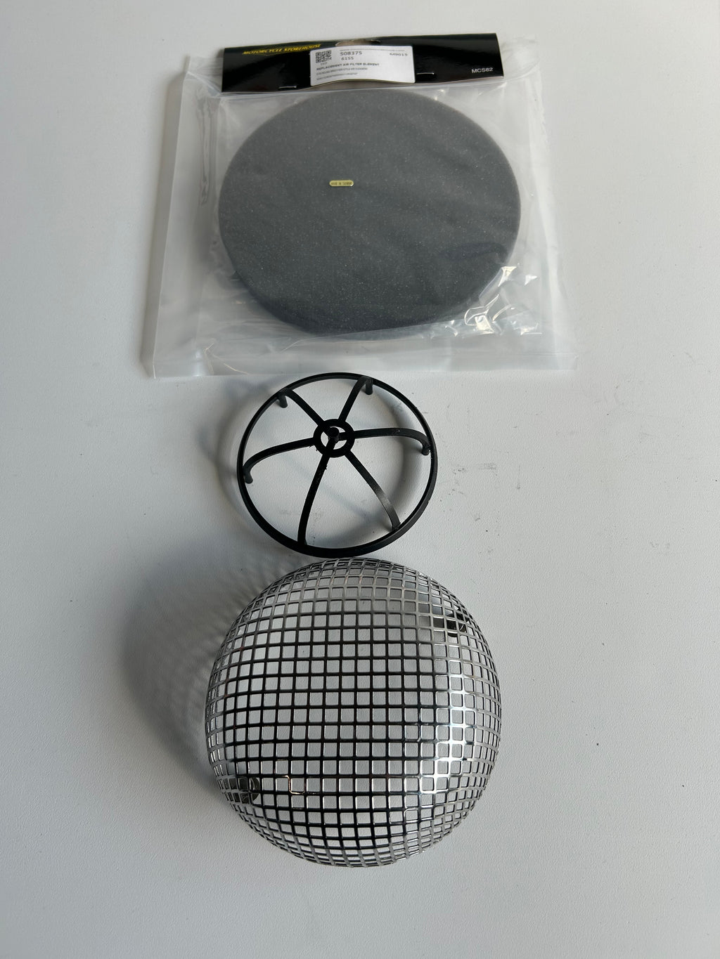 Harley Davidson Chrome Style Breather Luftfiltergitter