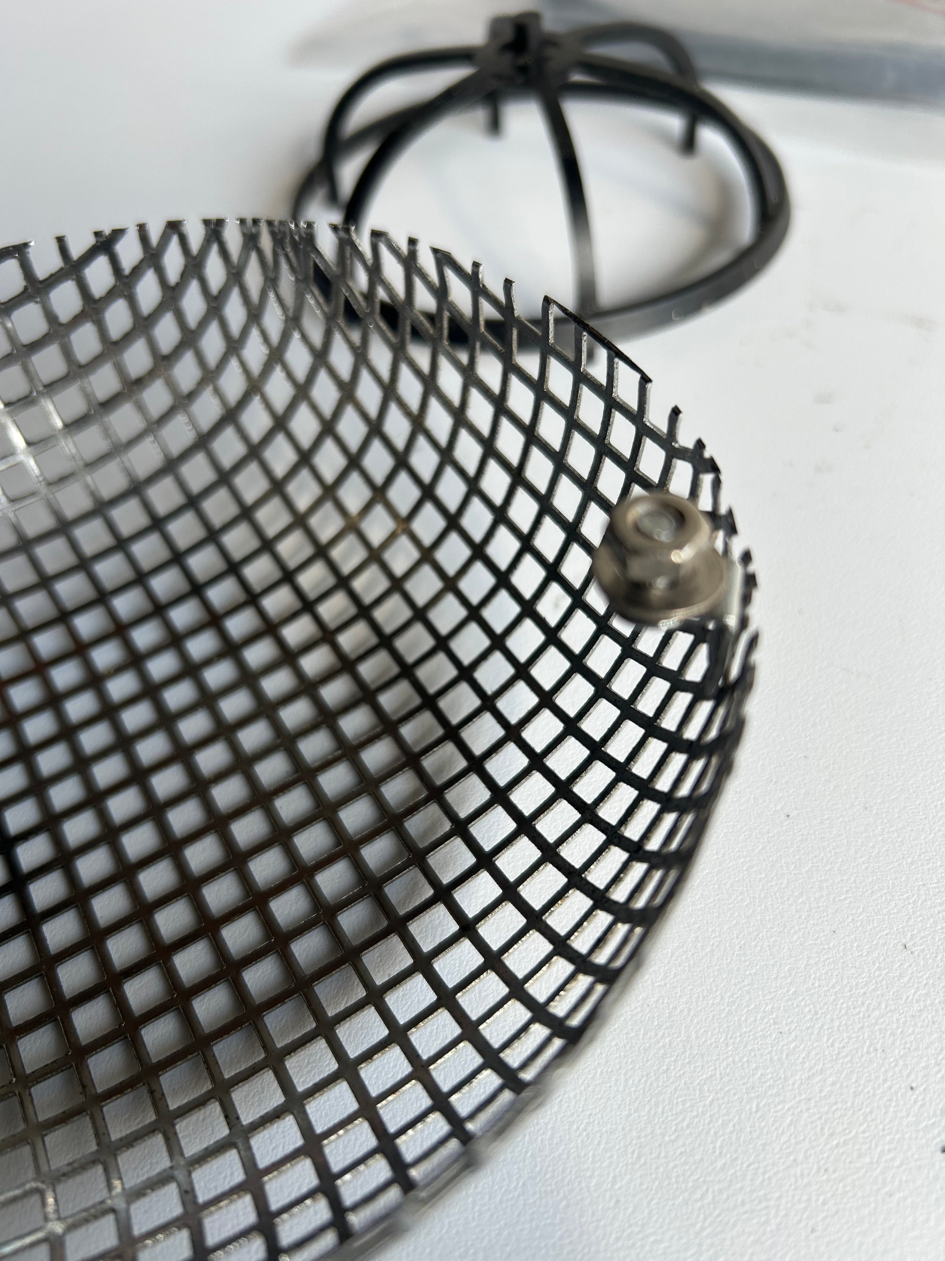 Harley Davidson chrome style Breather air filter grille