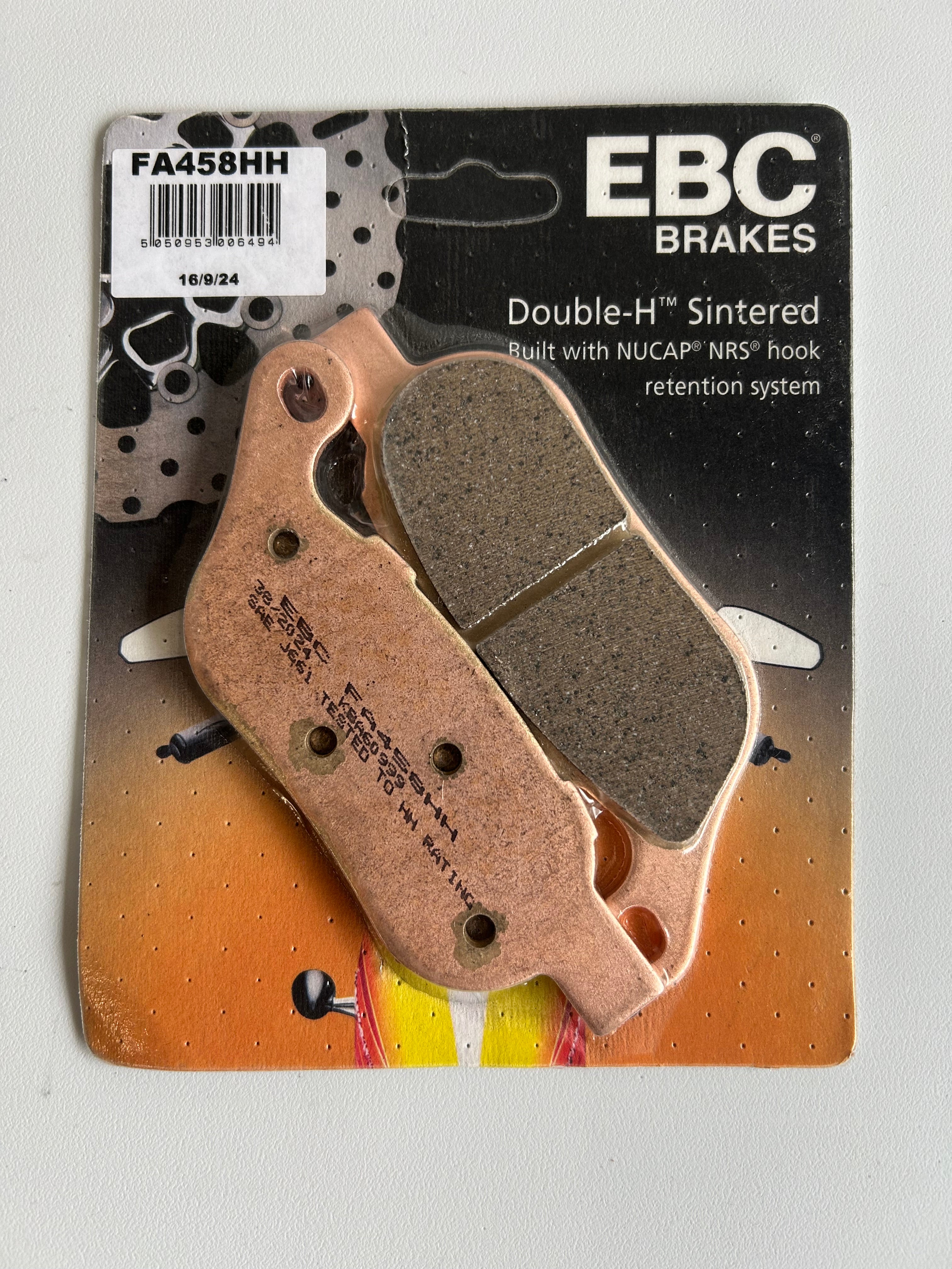 EBC Double H Harley Davidson rear brake pad set REF MCS 915494