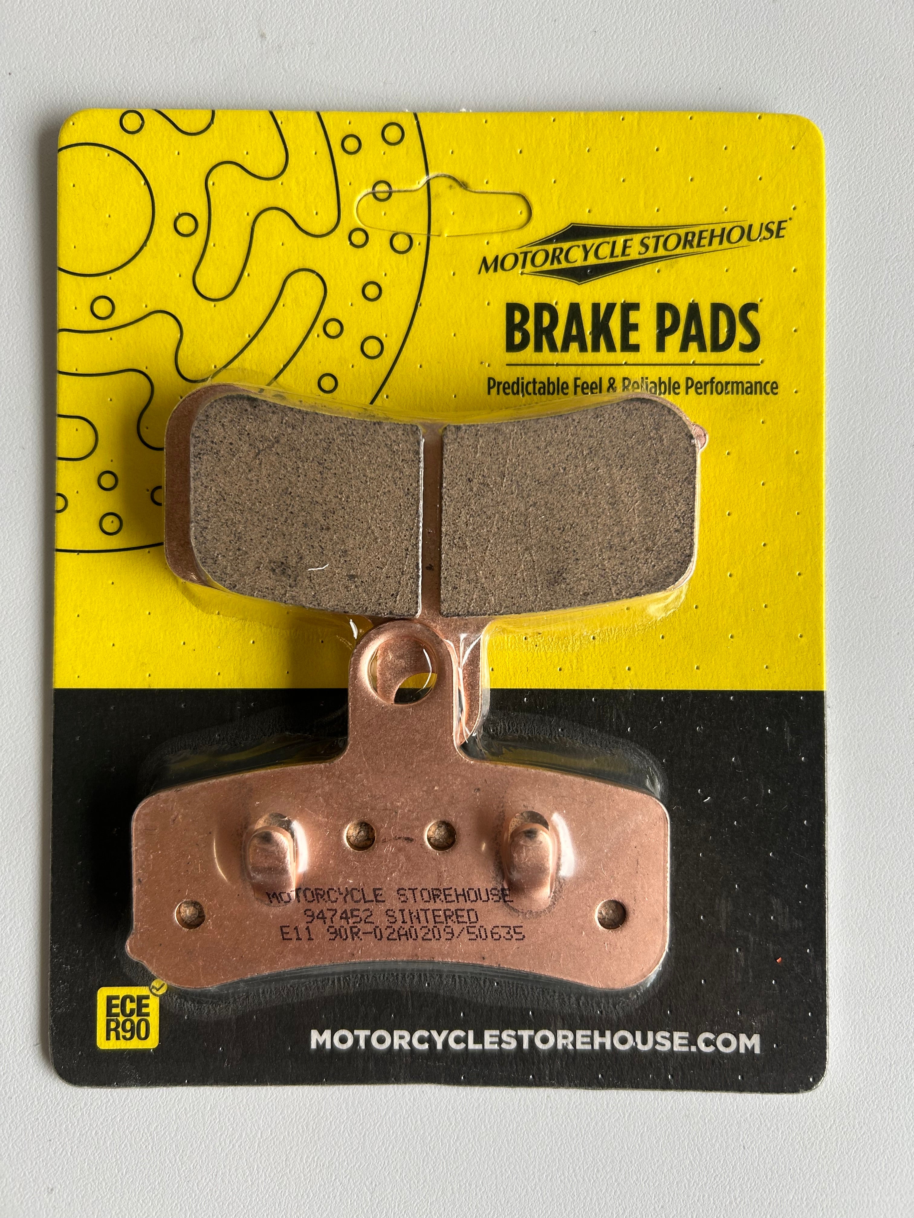 MCS Harley Davidson front brake pad set REF MCS 947452