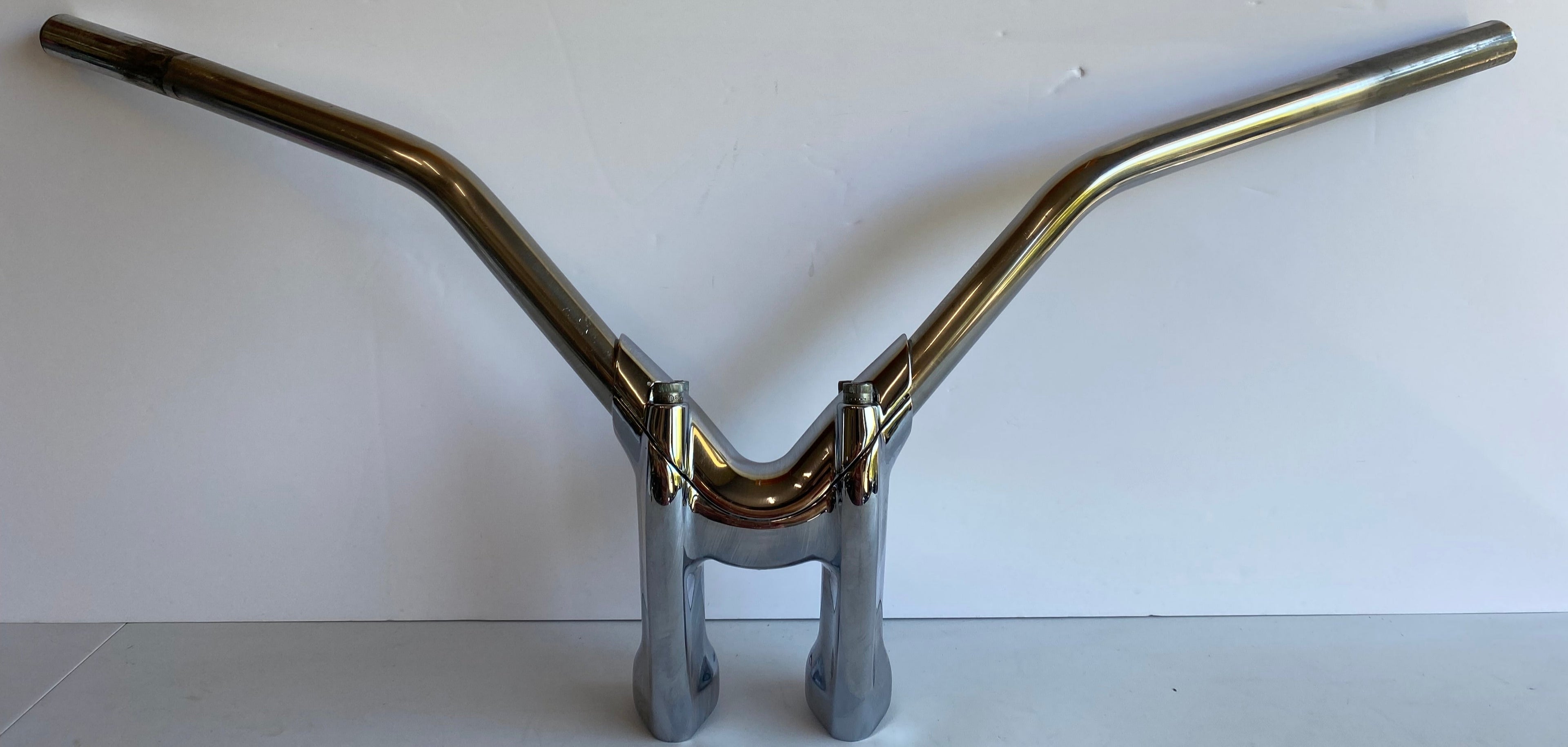 Guidon + risers chromé Softail Rocker C Harley Davidson