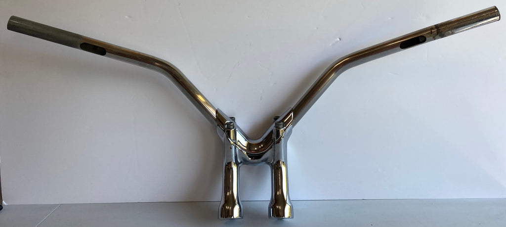 Guidon + risers chromé Softail Rocker C Harley Davidson