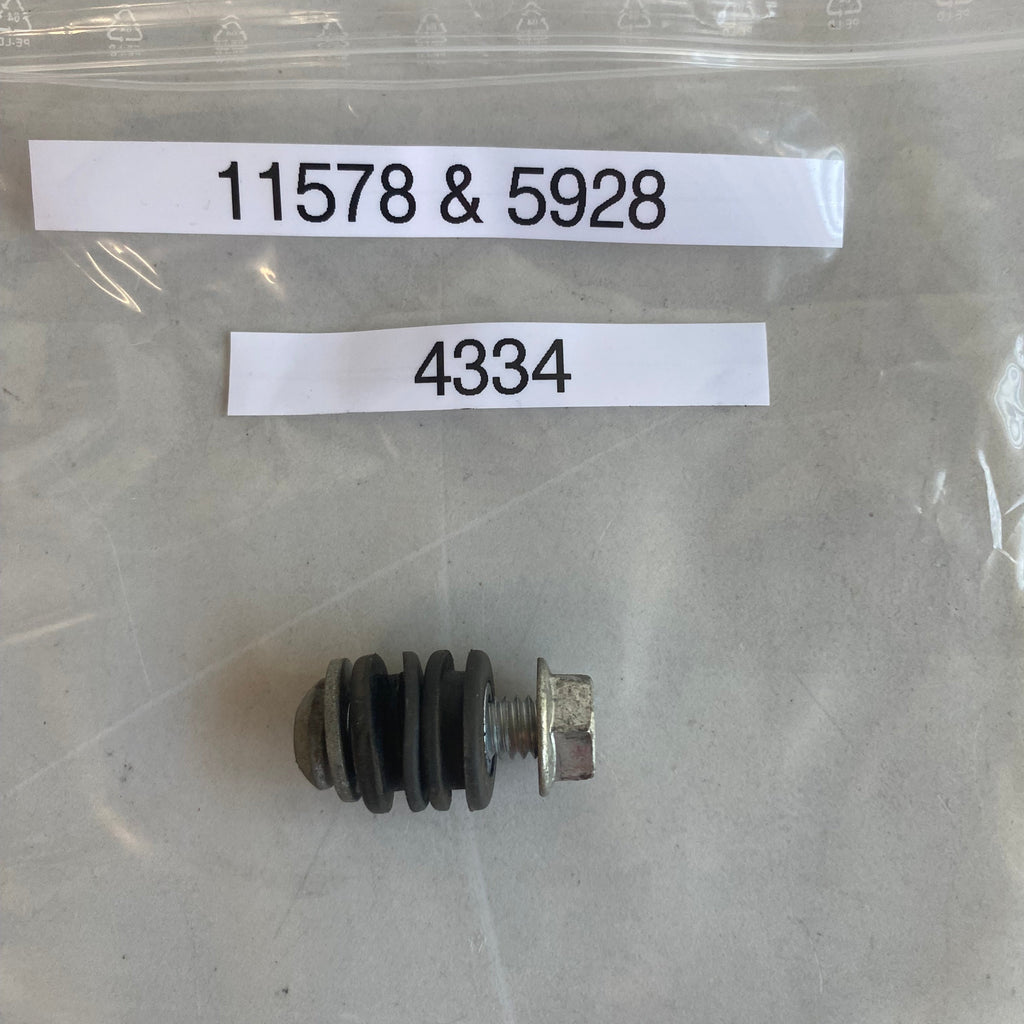 Ensemble vis + silent bloc pare courroie Dyna Harley Davidson REF OEM 11578 & 5928