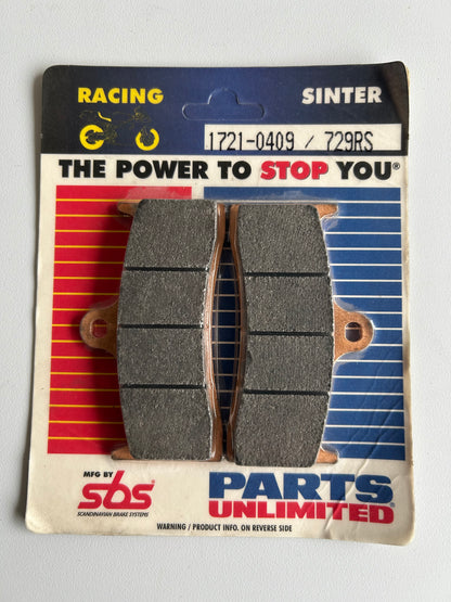 Harley Davidson Performance Machine front brake pad set REF 1721-0409