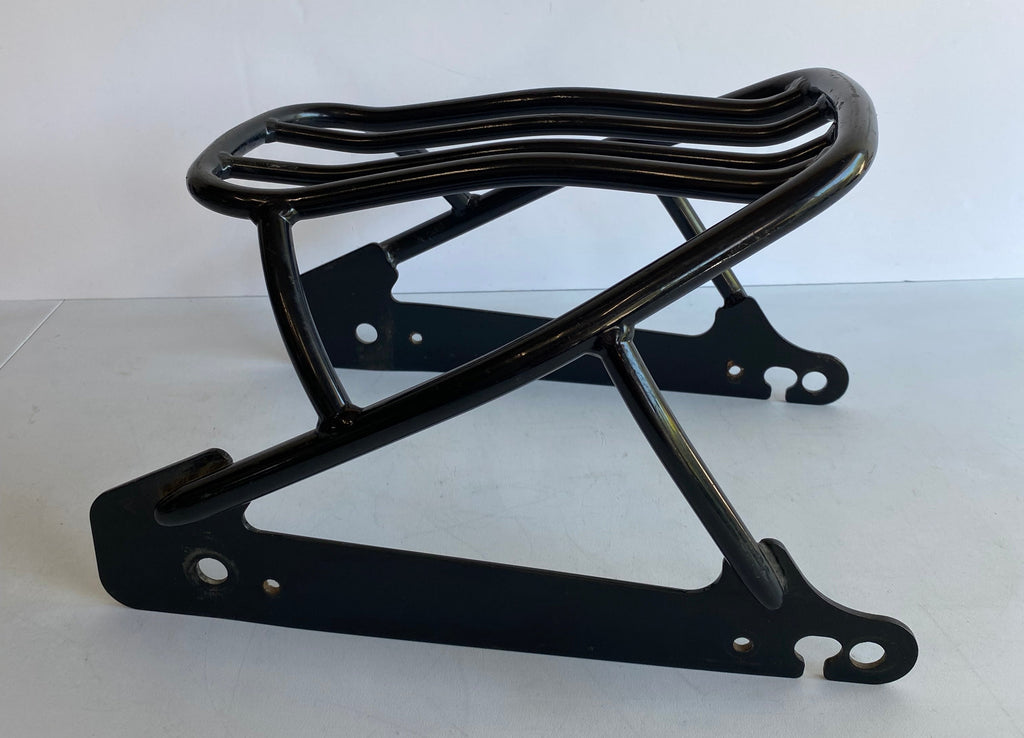 Schwarzer Gepäckträger Solositz Dyna Harley Davidson REF 52796-09