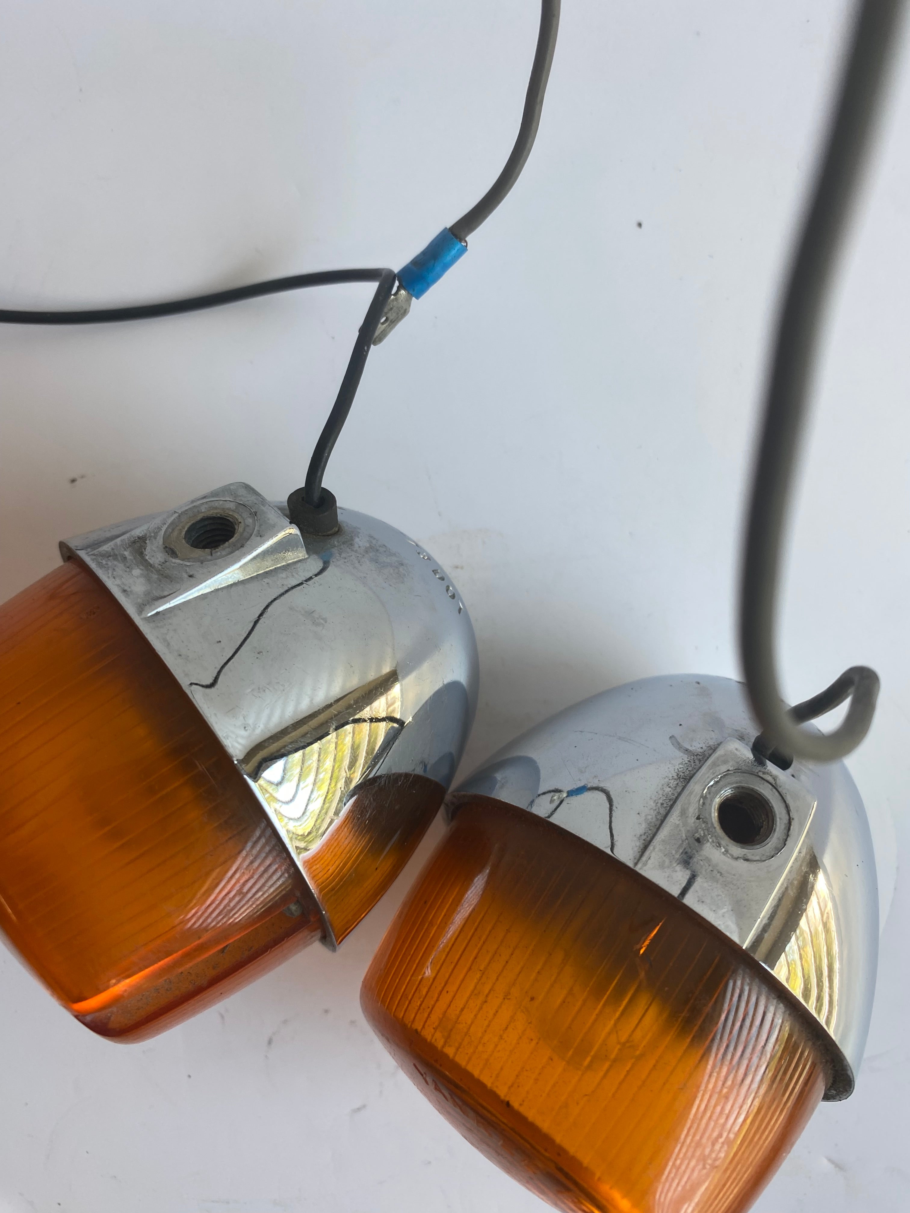 Jeu de clignotants avant ou arrière Yankee 1030 Harley Davidson REF OEM : 68514-73