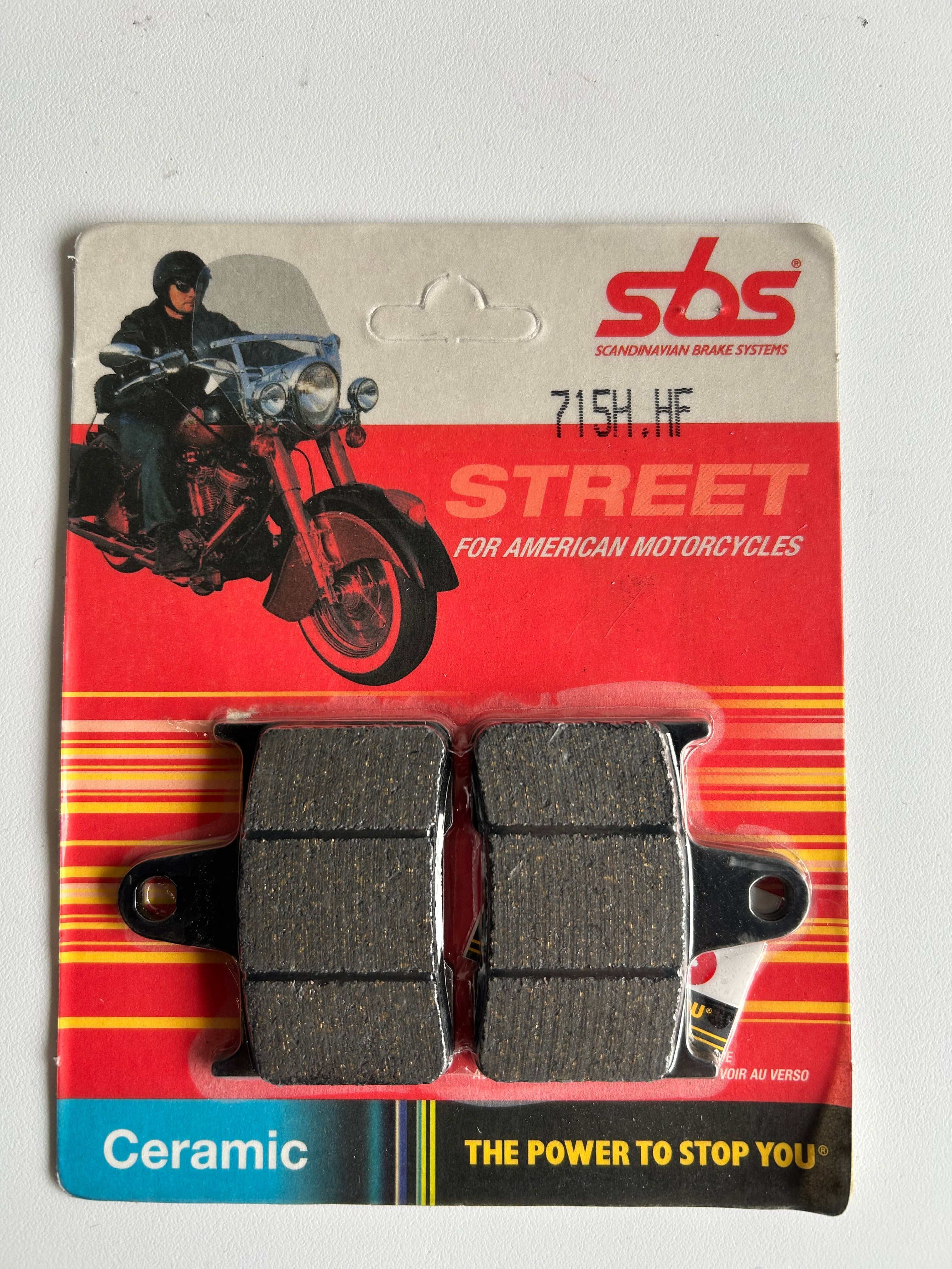 SBS Harley Davidson Rear Brake Pad Set REF MCS: 563043
