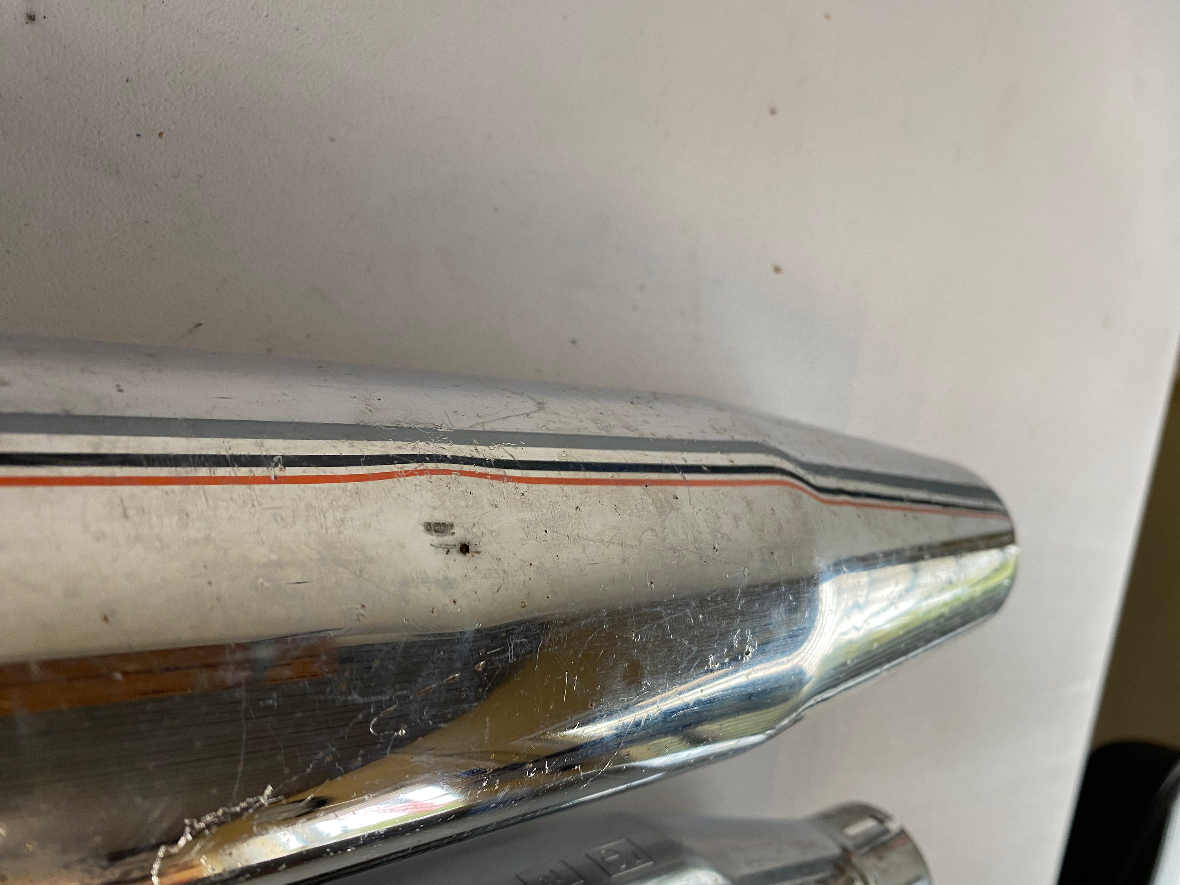 Jeu de silencieux Harley Davidson REF OEM : 65312-98A / 65193-98A
