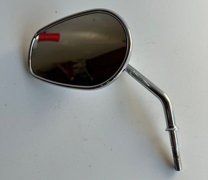 Rétroviseur gauche chromé court origine Harley Davidson REF 91845-03B