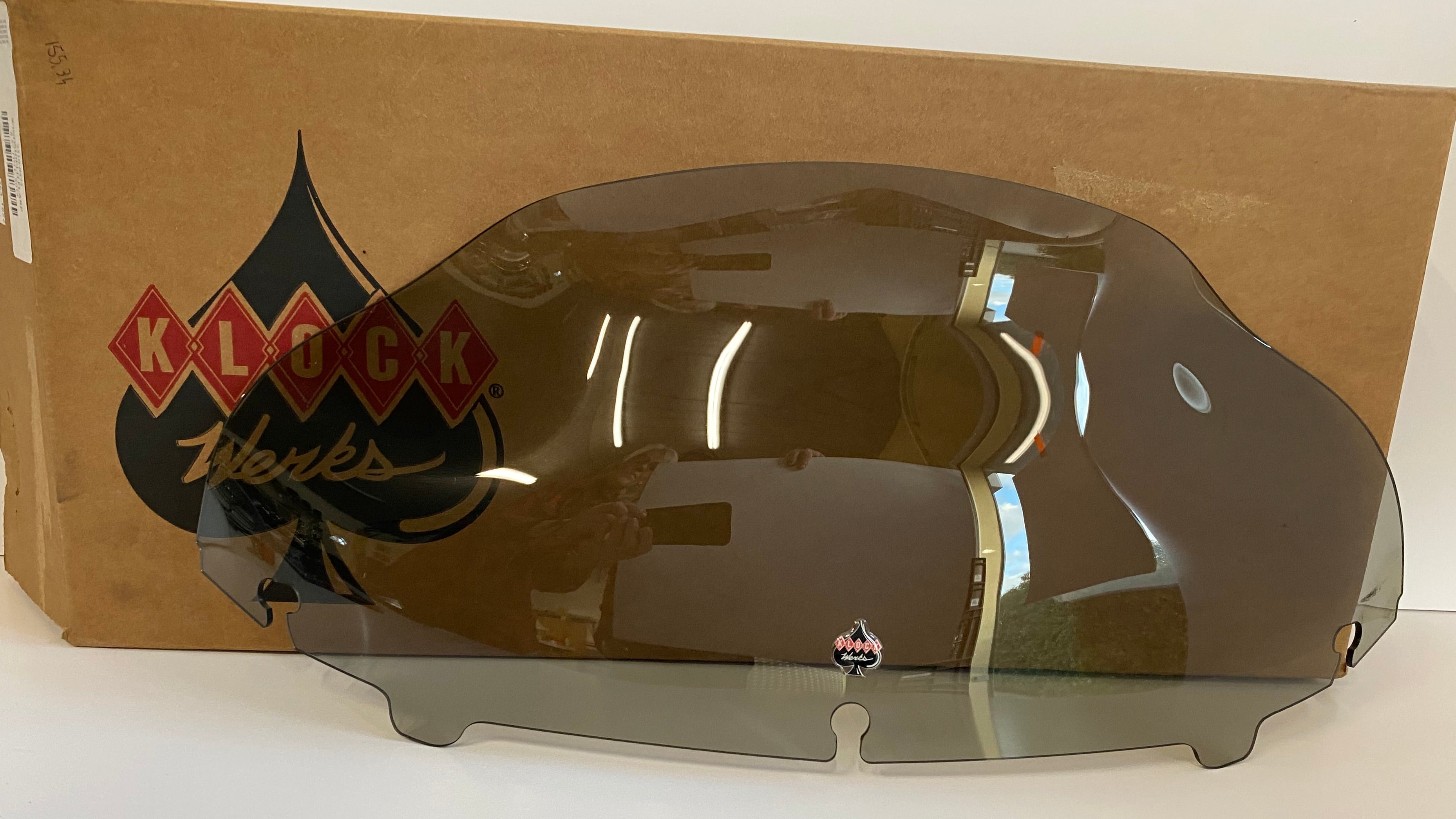 Pare brise fumé 6.5 pouces KLOCK WERKS Flare Touring Harley Davidson REF Drag 2310-0473