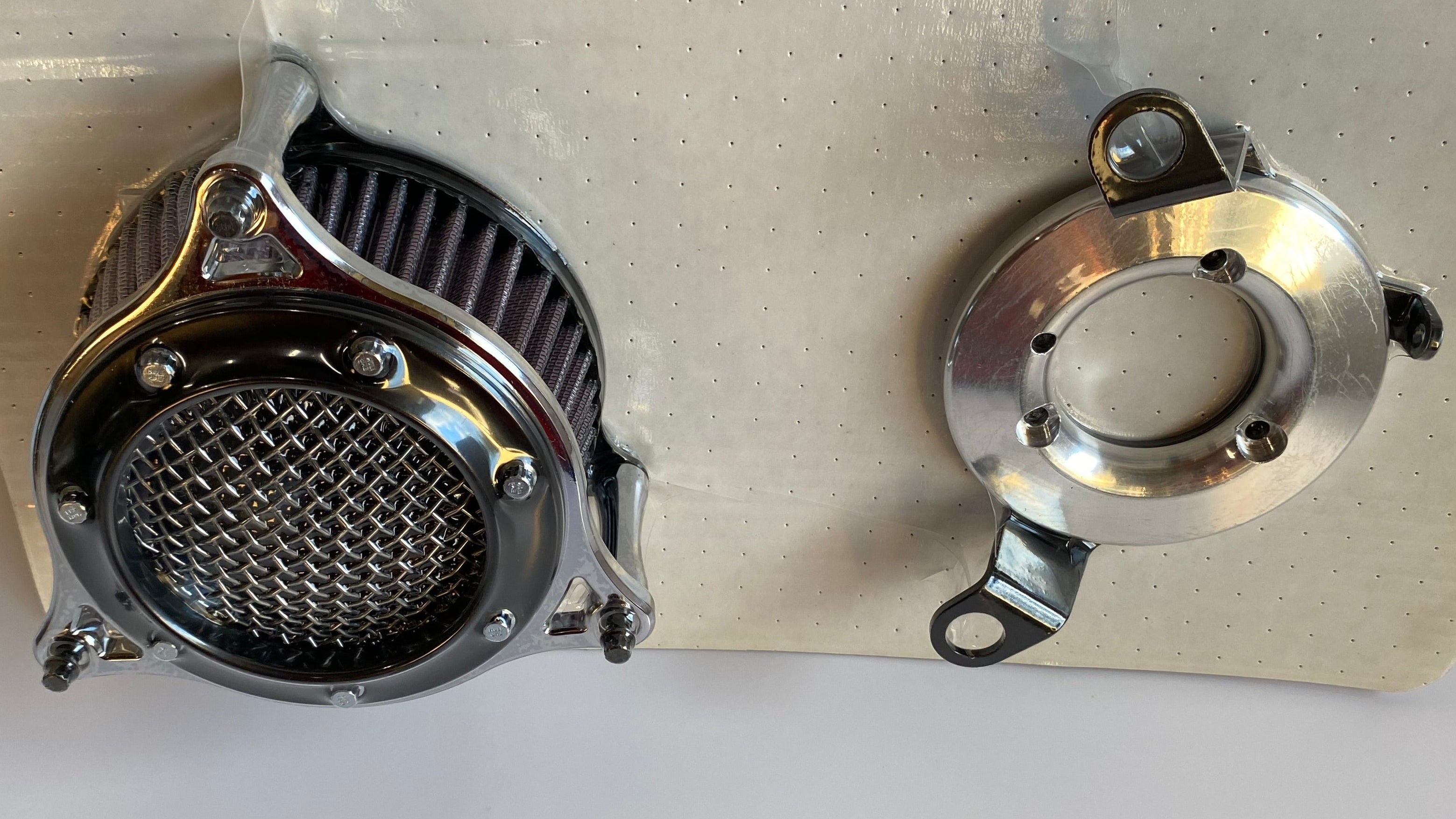 Filtre à air Cobra USA RPT Noir et Chrome Harley Davidson REF Cobra 606-0102-05BC