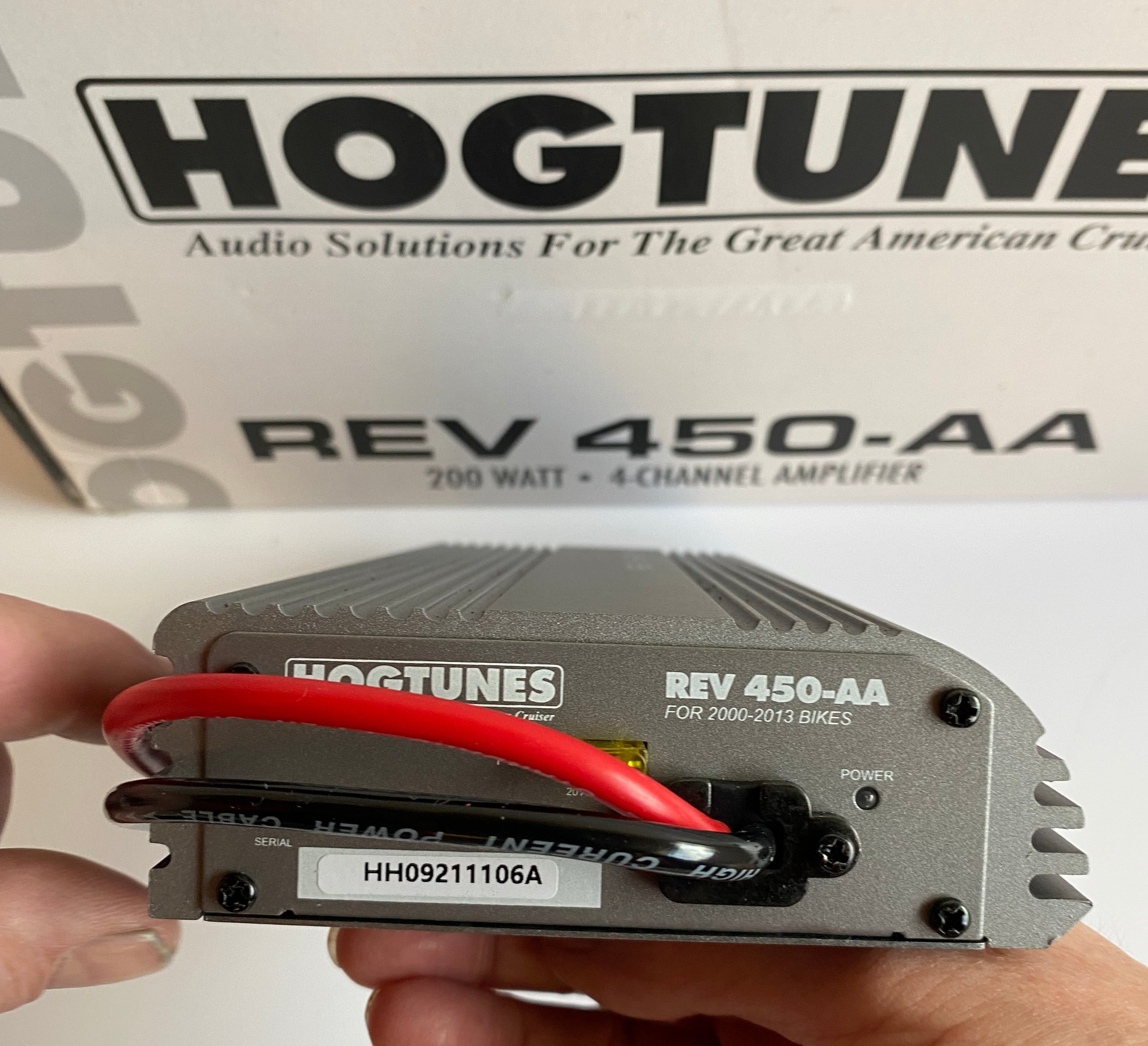 Amplificateur 4 canaux 200 Watts HOG Tunes Touring Harley Davidson REF : REV450-AA