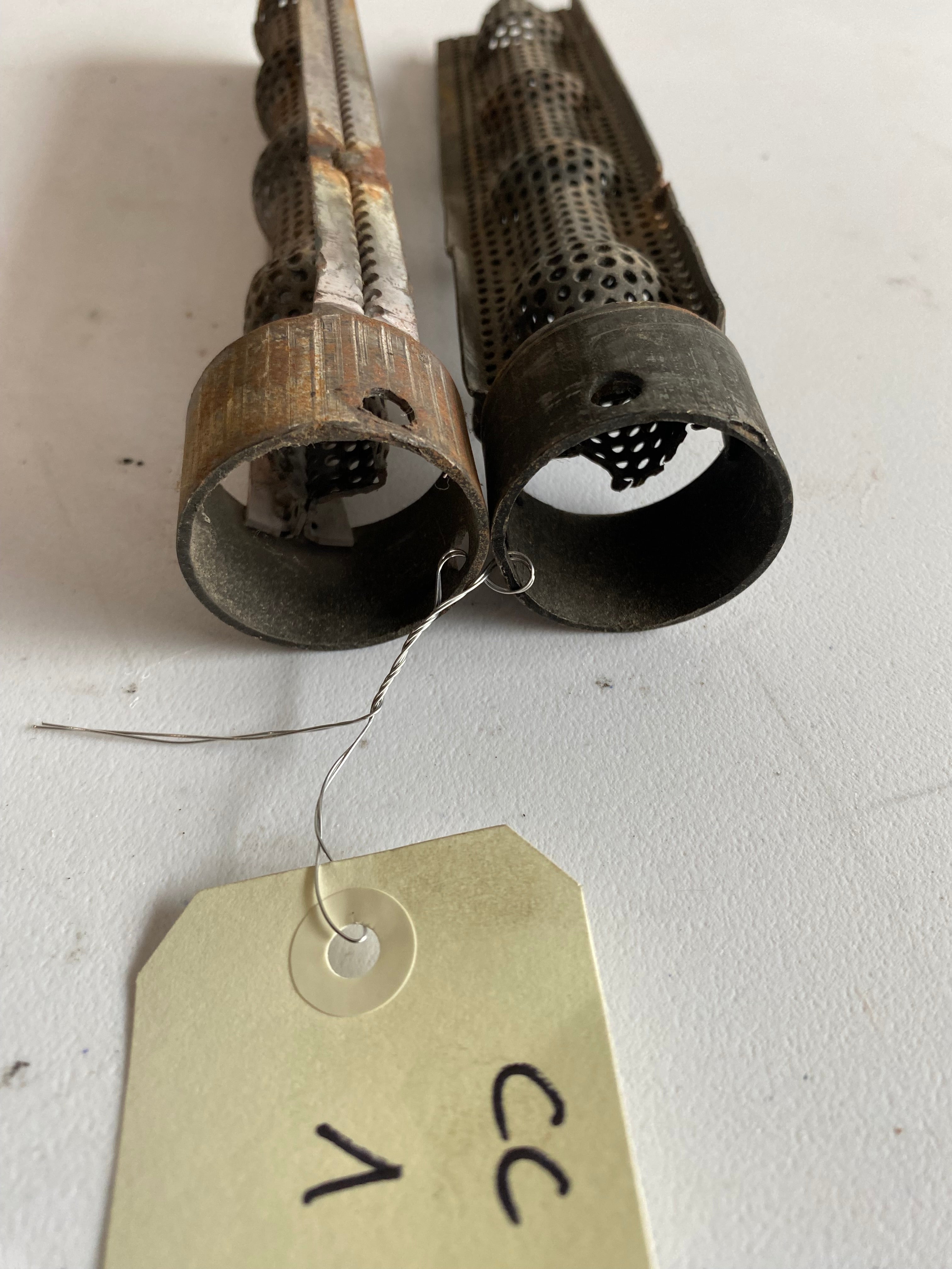 Jeu de chicanes échappement Harley Davidson drag pipe REF CC : 31-481