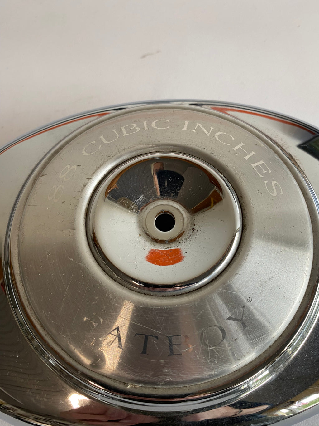 Cache filtre à air chromé Harley Davidson REF OEM : 29075-99