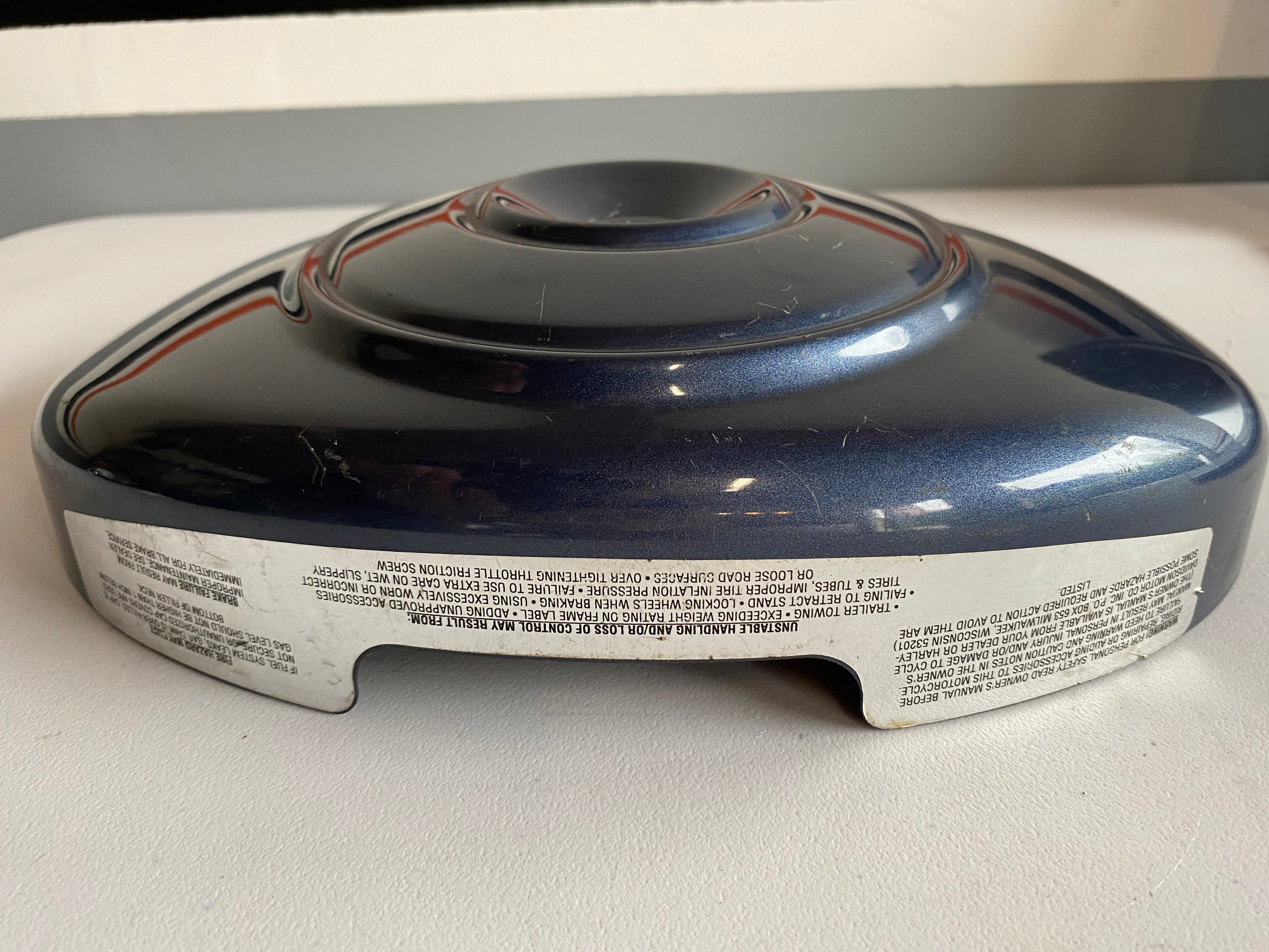 Harley Davidson Twin Cam Gun Metal Luftfilterabdeckung