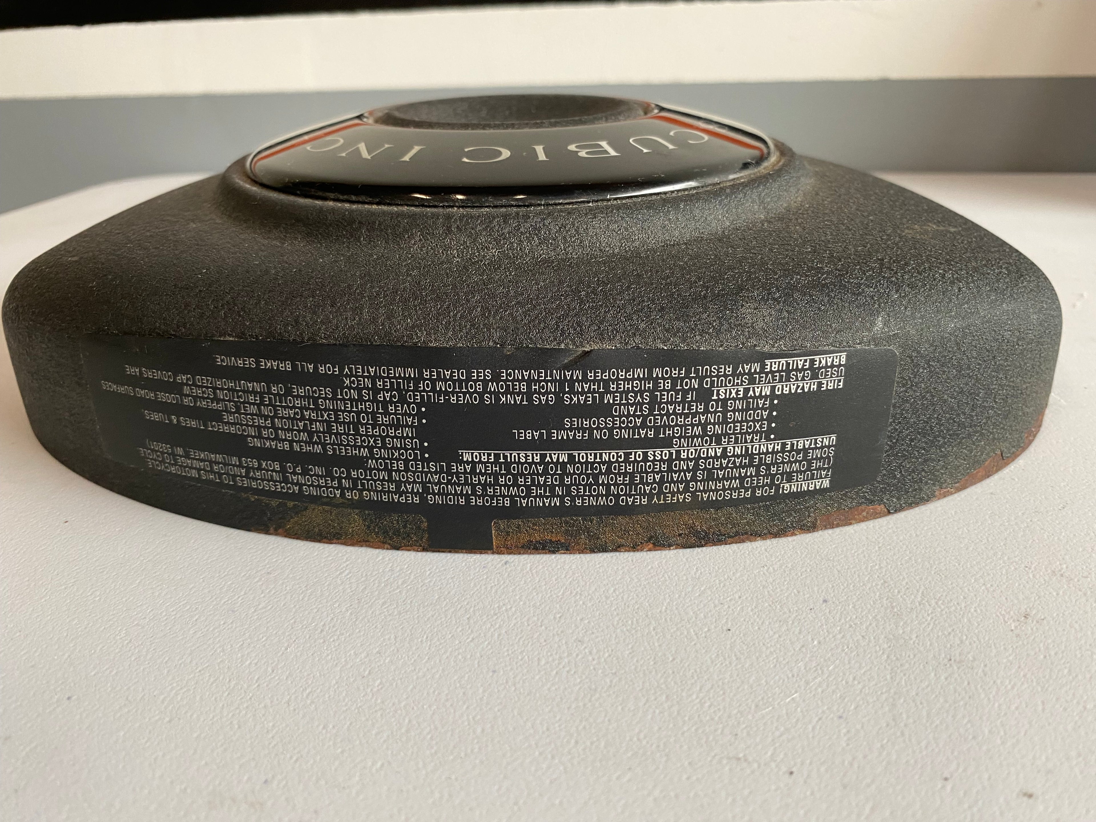 Harley Davidson Night Train Schwarze Luftfilterabdeckung OEM REF: 29094-01