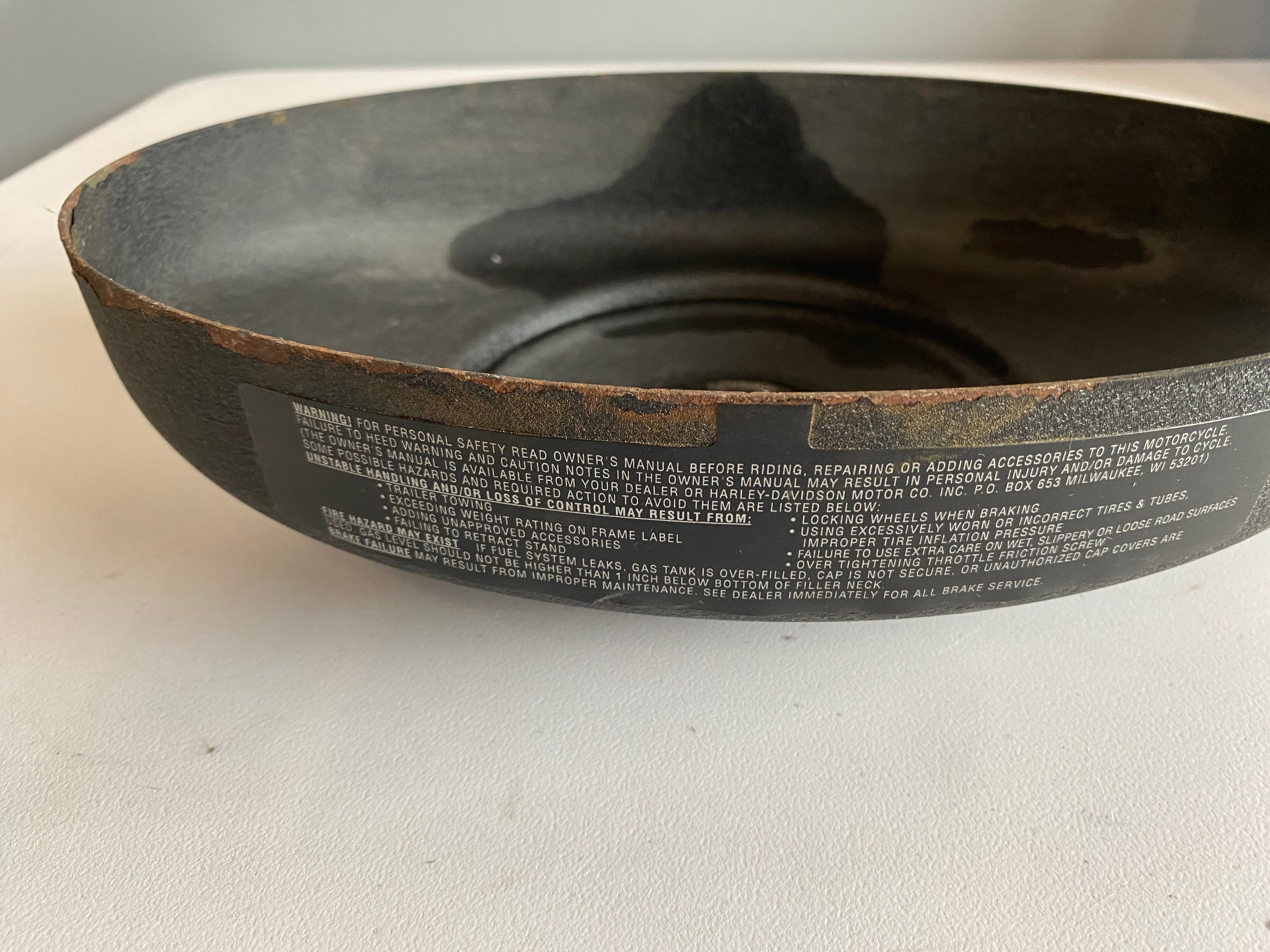 Harley Davidson Night Train Schwarze Luftfilterabdeckung OEM REF: 29094-01