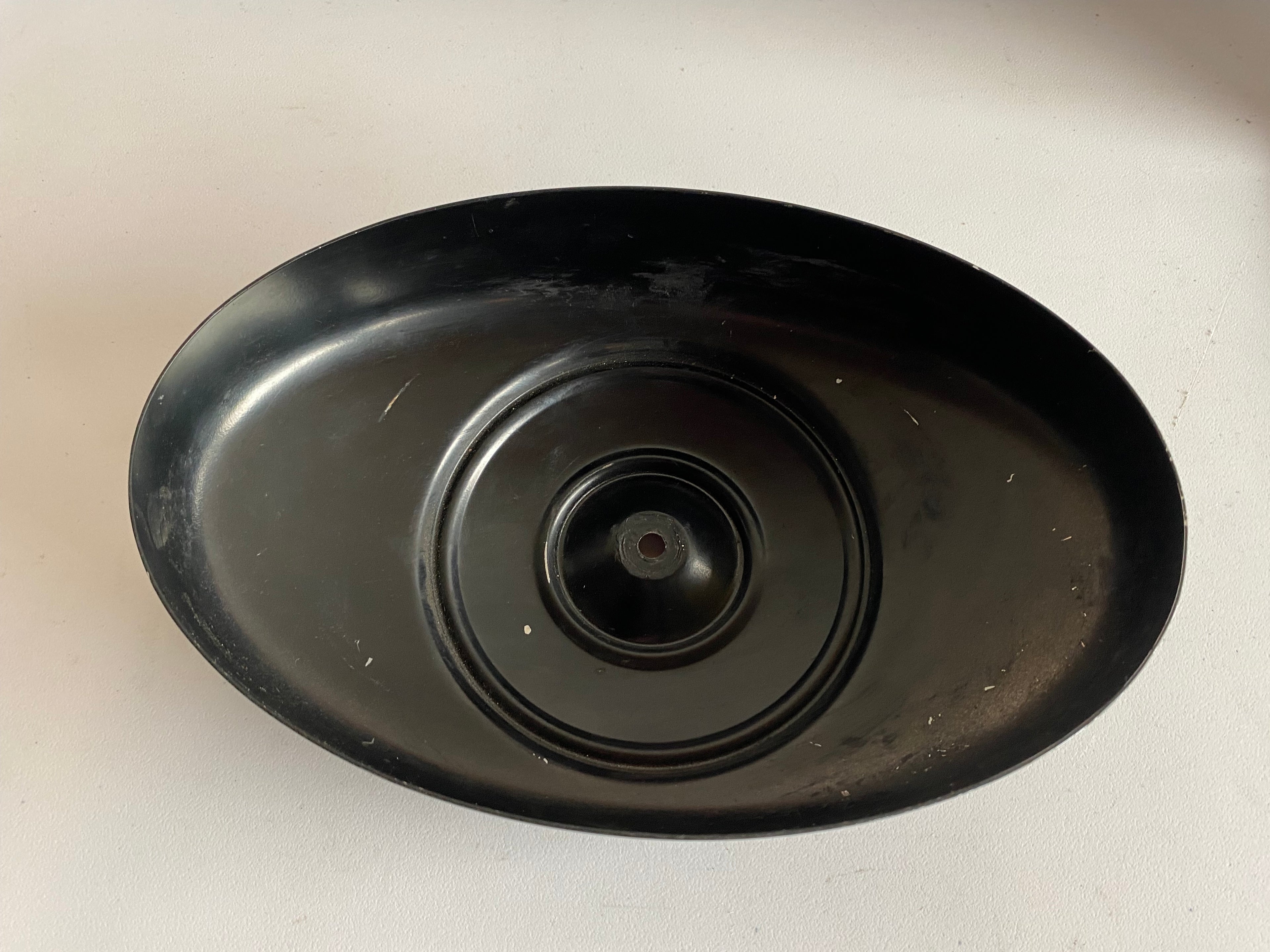 Schwarze Luftfilterabdeckung für Harley Davidson