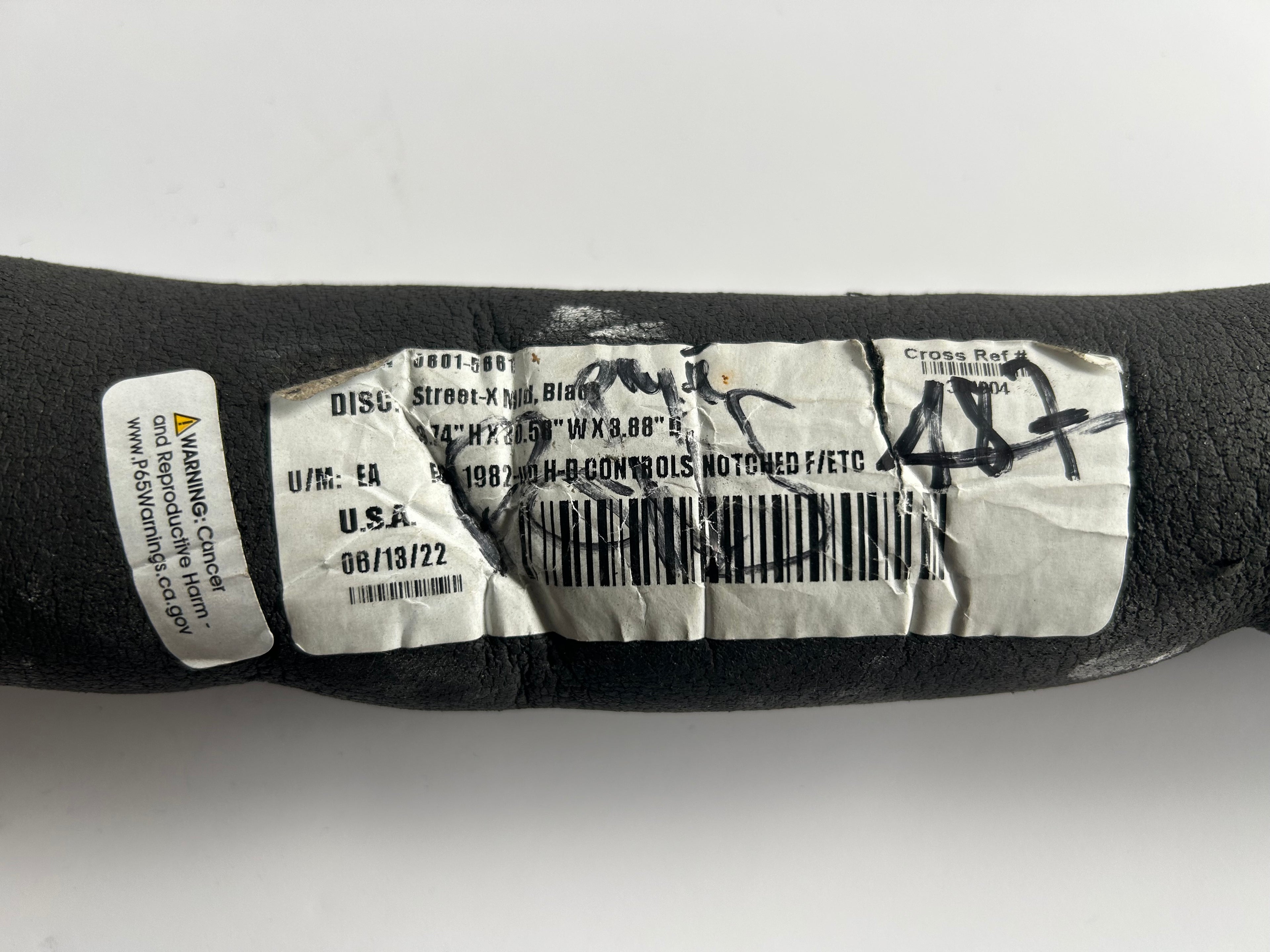 guidon noir Khrome Werks Street X Harley Davidson REF Drag: 0601-5661