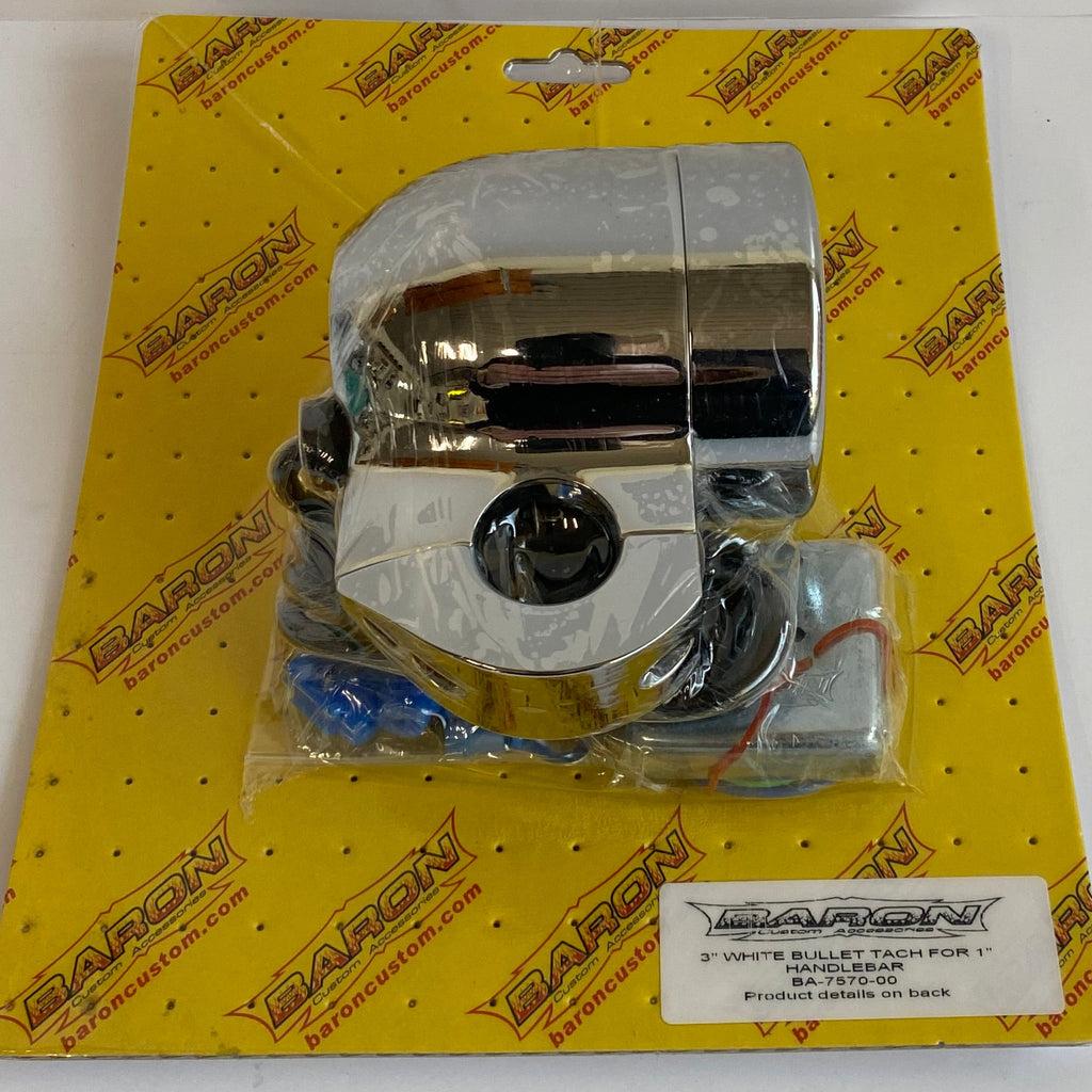 Compte-tours 3 pouces Baron Harley Davidson REF Baron : BA-7570-00