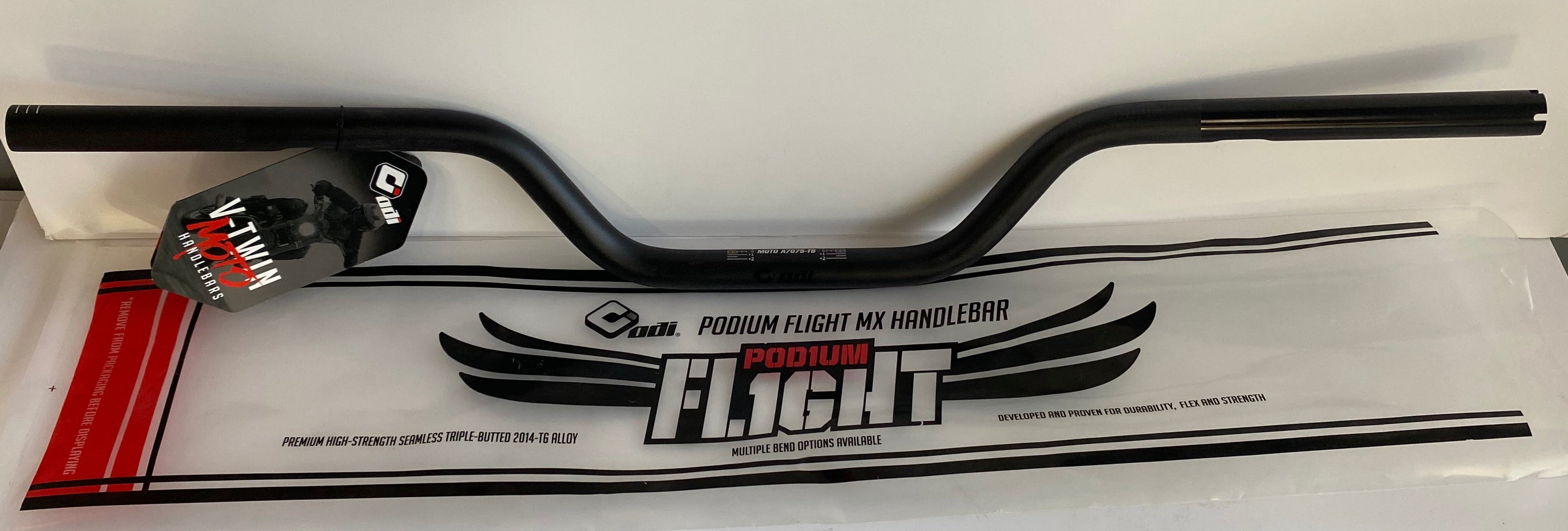 Guidon noir ODI 1 pouce Club Style Harley Davidson REF MCS 988913