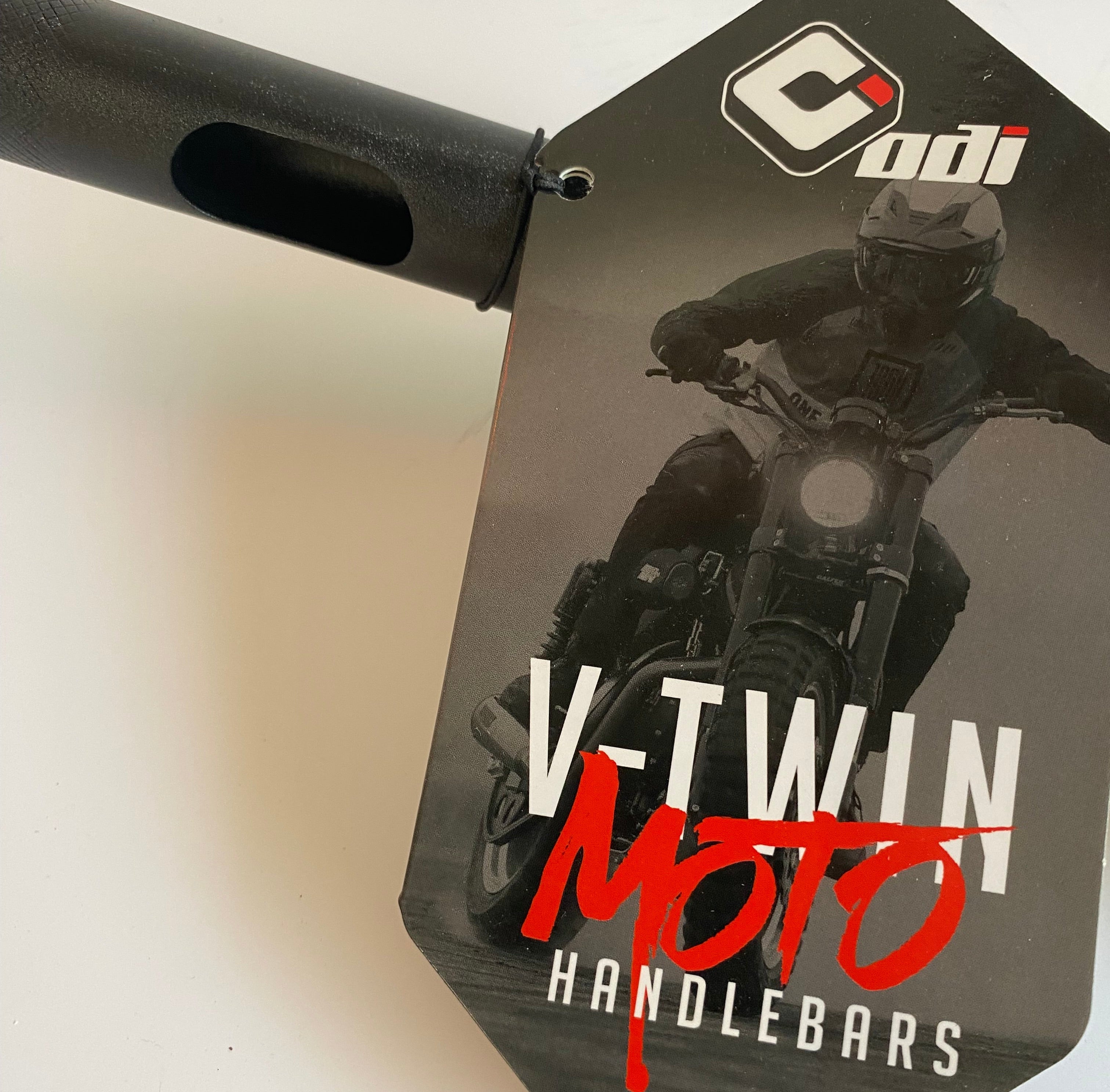 Guidon noir ODI 1 pouce Club Style Harley Davidson REF MCS 988913