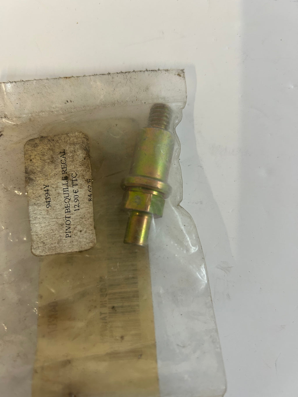 Buell kickstand axle recall code 0830 REF OEM 94394Y