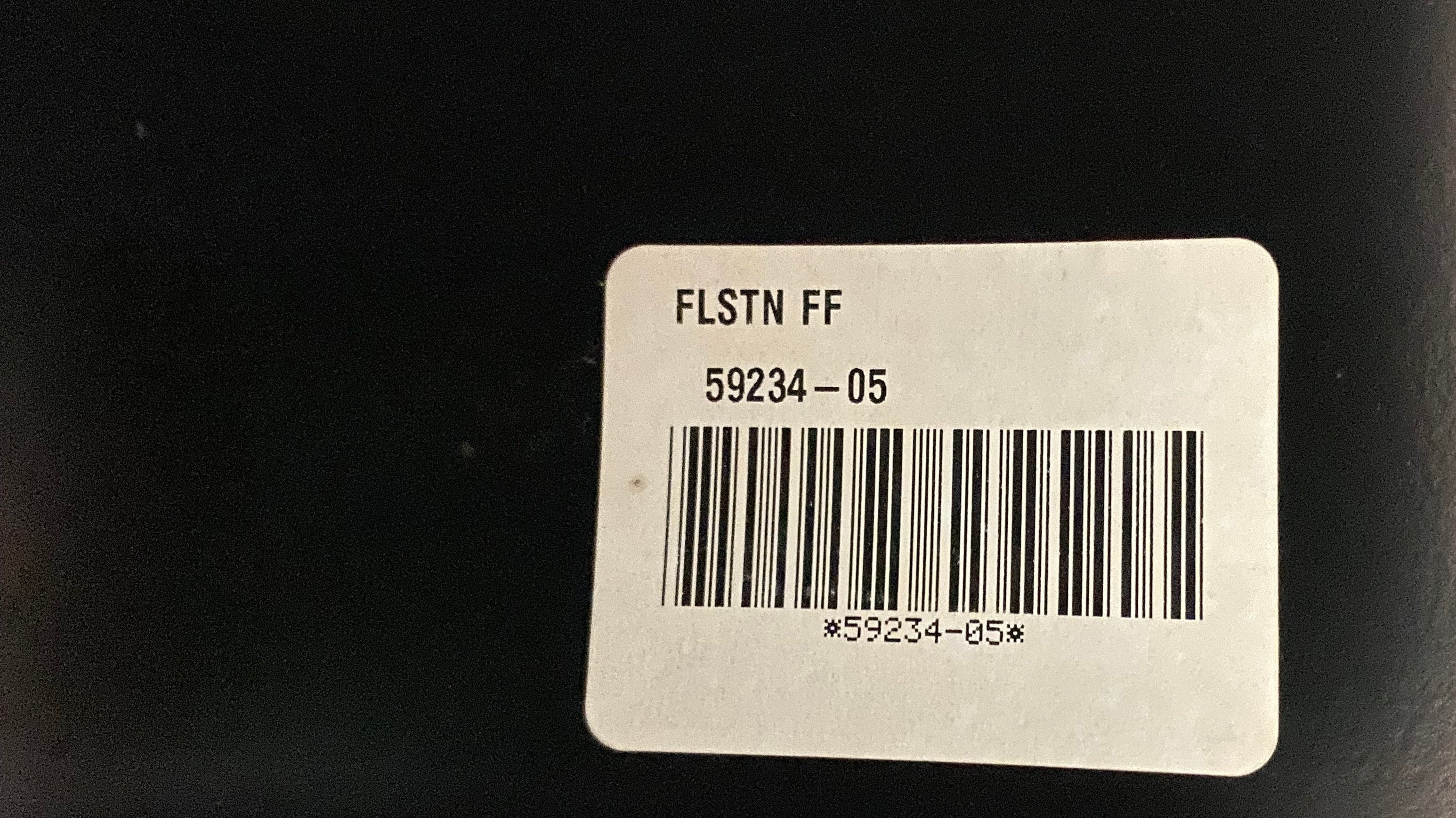 Garde boue avant brut Softail Deluxe Harley Davidson REF OEM 59234-05