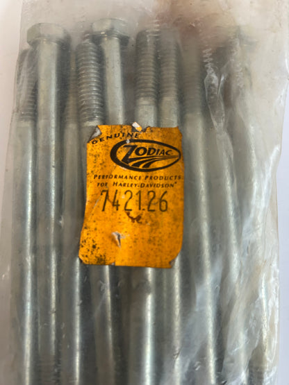 Hex screw 5/16-18 x 5 inches Harley Davidson REF Zodiac 742126