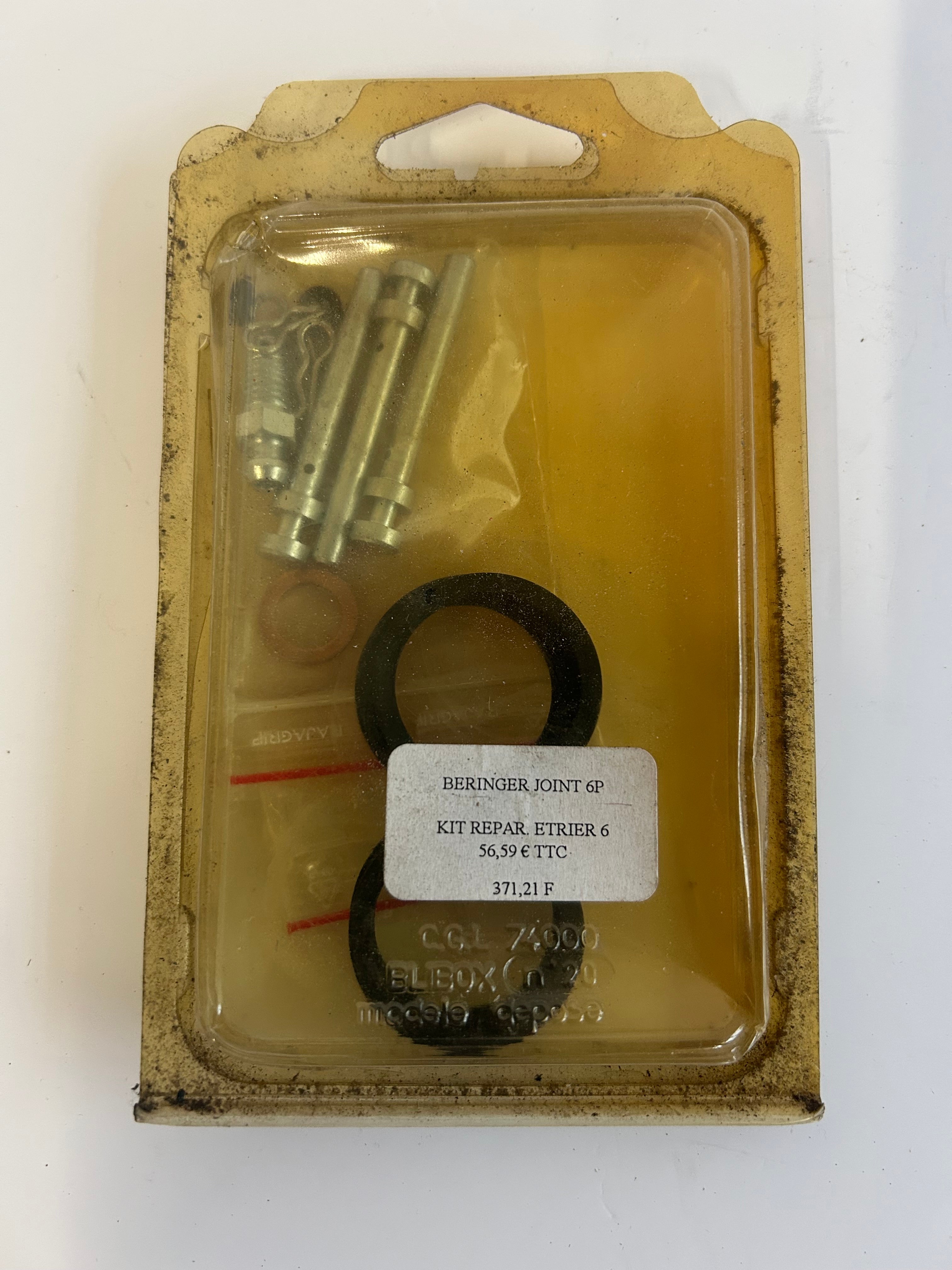 Beringer 6 Piston Brake Caliper Repair Kit for Harley Davidson