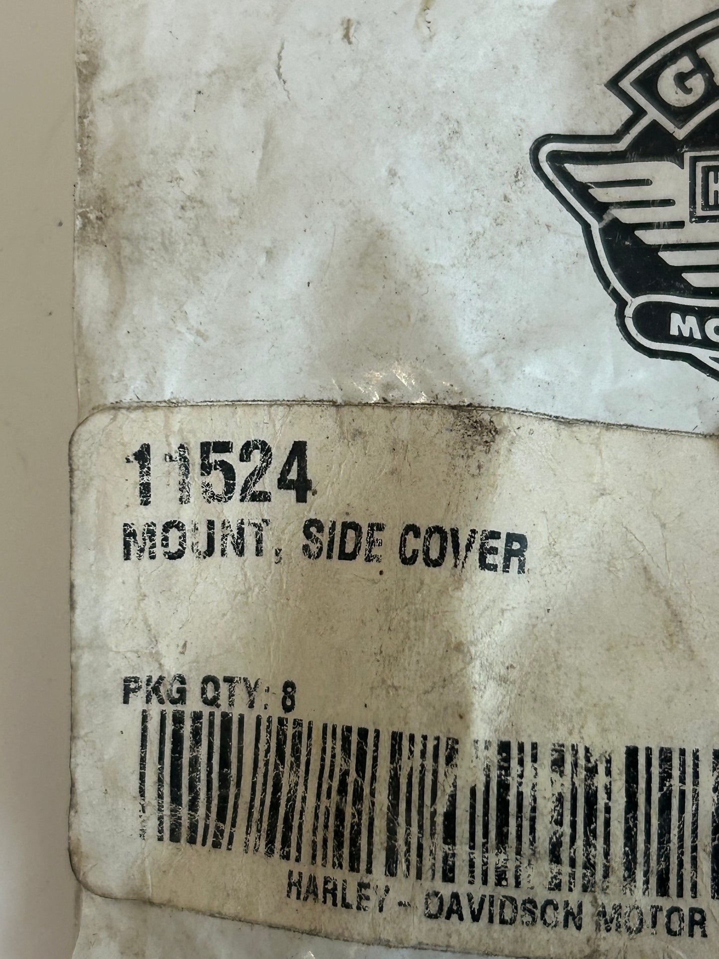 Caoutchouc caches latéraux Vrod Harley Davidson REF OEM 11524