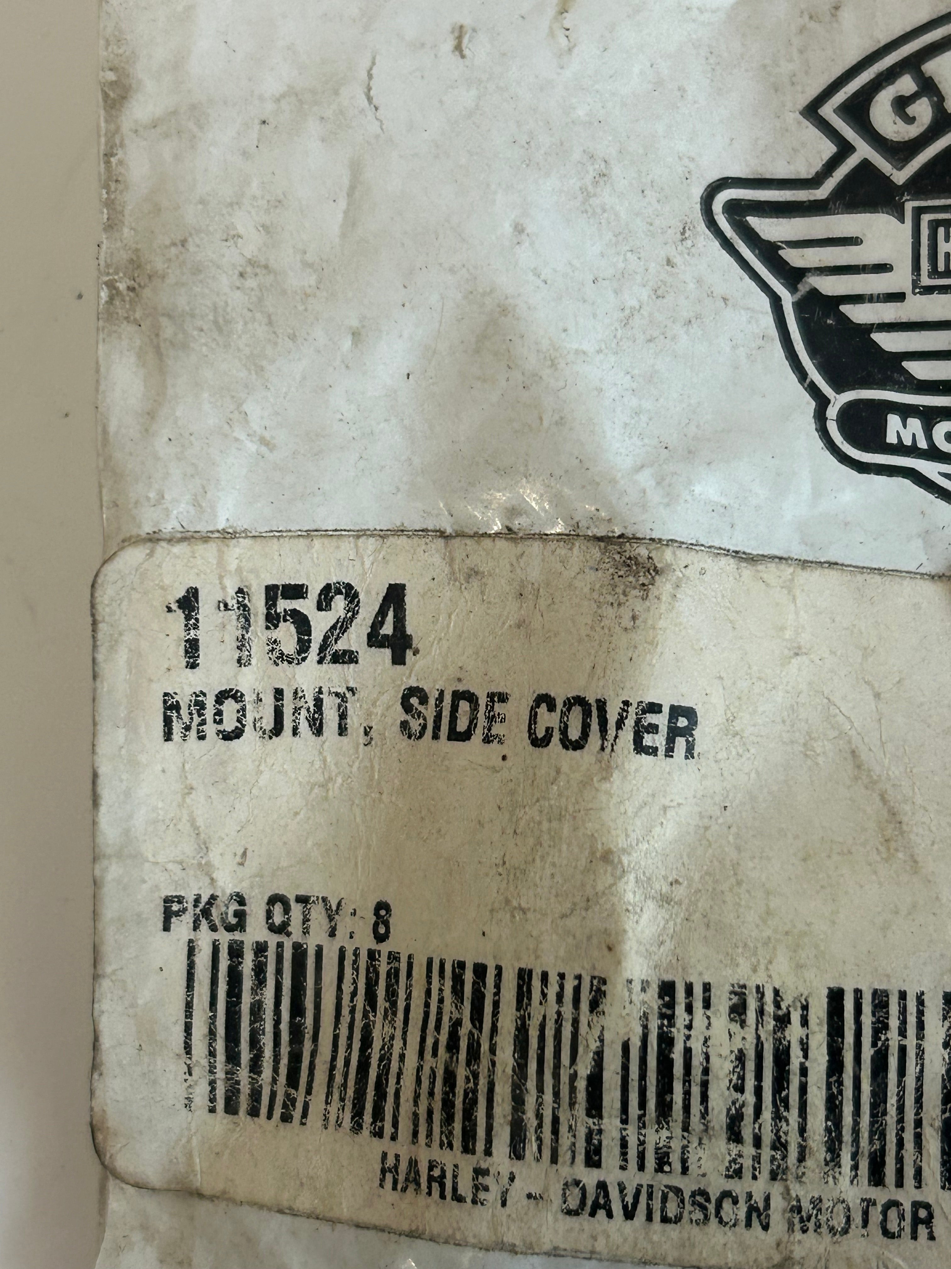 Rubber side covers Vrod Harley Davidson REF OEM 11524