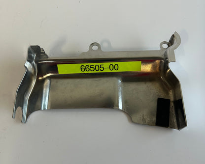 Cache chromé de boite à vitesses Harley Davidson REF OEM 66505-00