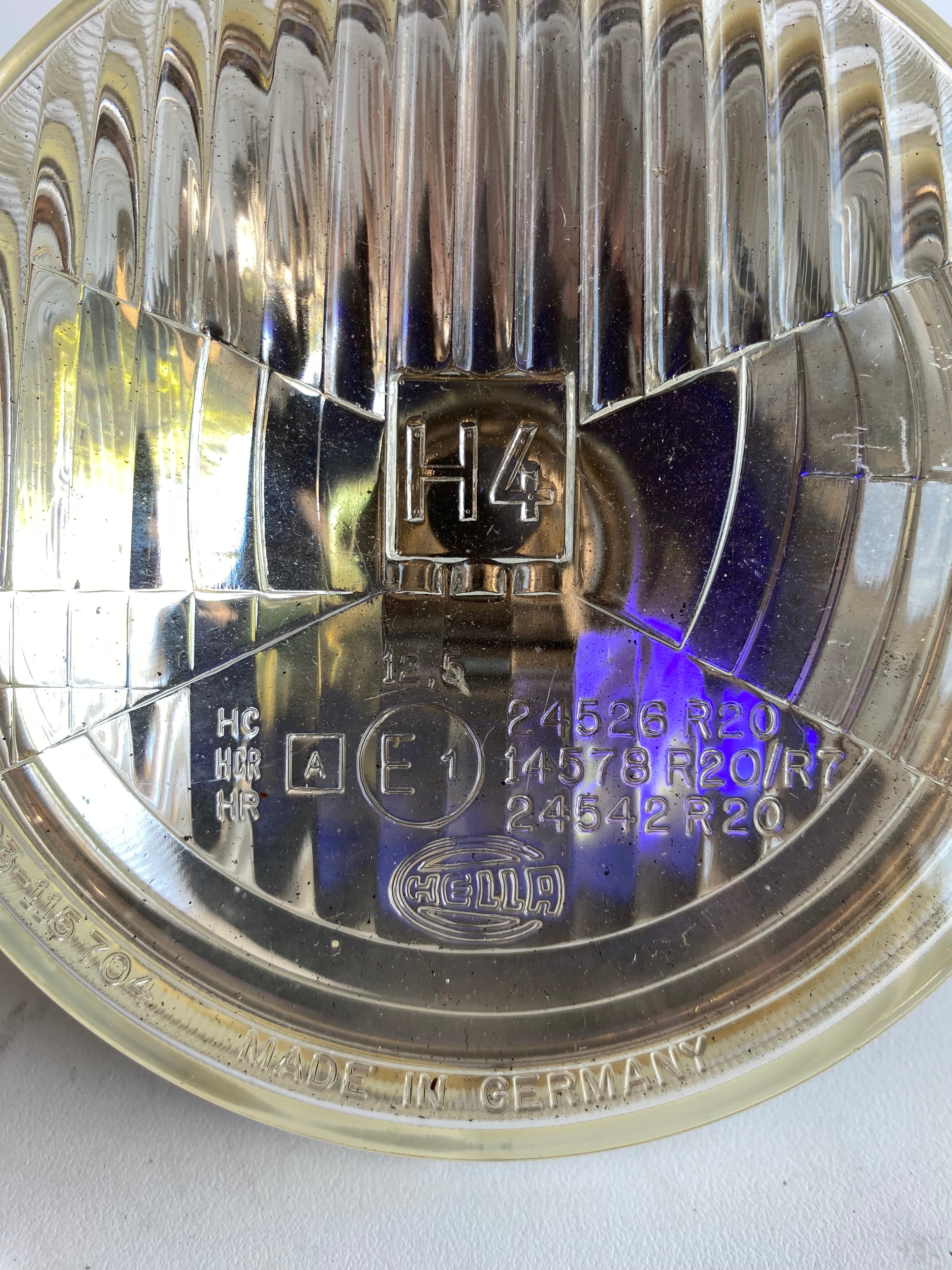 Optique de phare 5-3/4 USA ampoule H4 Harley Davidson REF OEM 67698-81D
