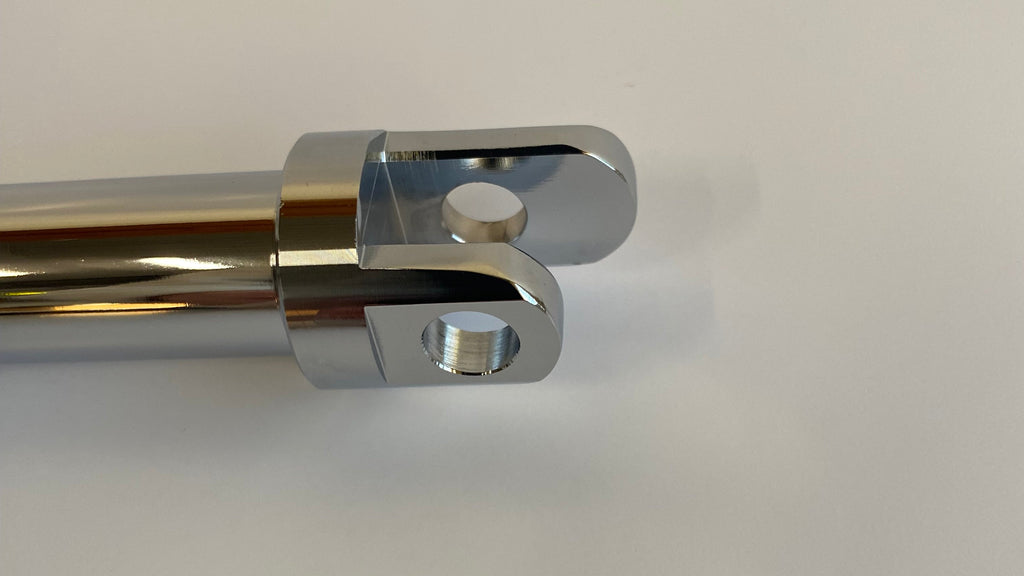 Support cale pied pilote chrome gauche Sportster Harley Davidson REF OEM 51730-10