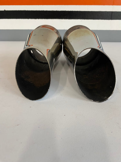 Harley Davidson 3.5 inch Chrome Muffler Tips