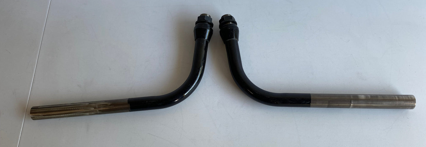 Guidon Softail Blackline Harley Davidson REF OEM 55800048 & 55800049