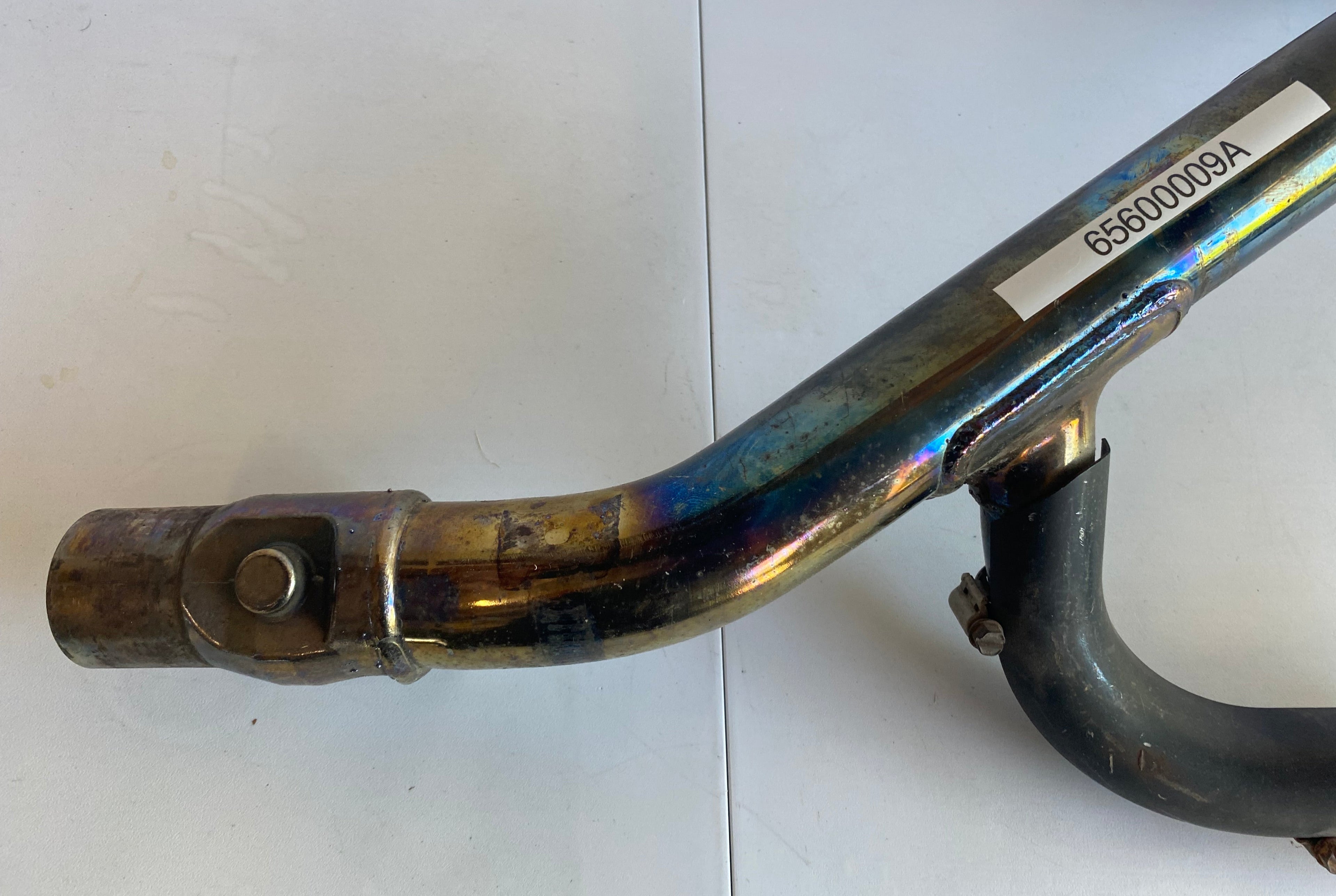 Harley Davidson Dyna Exhaust Manifold REF OEM 65600007 &amp; 65600009A