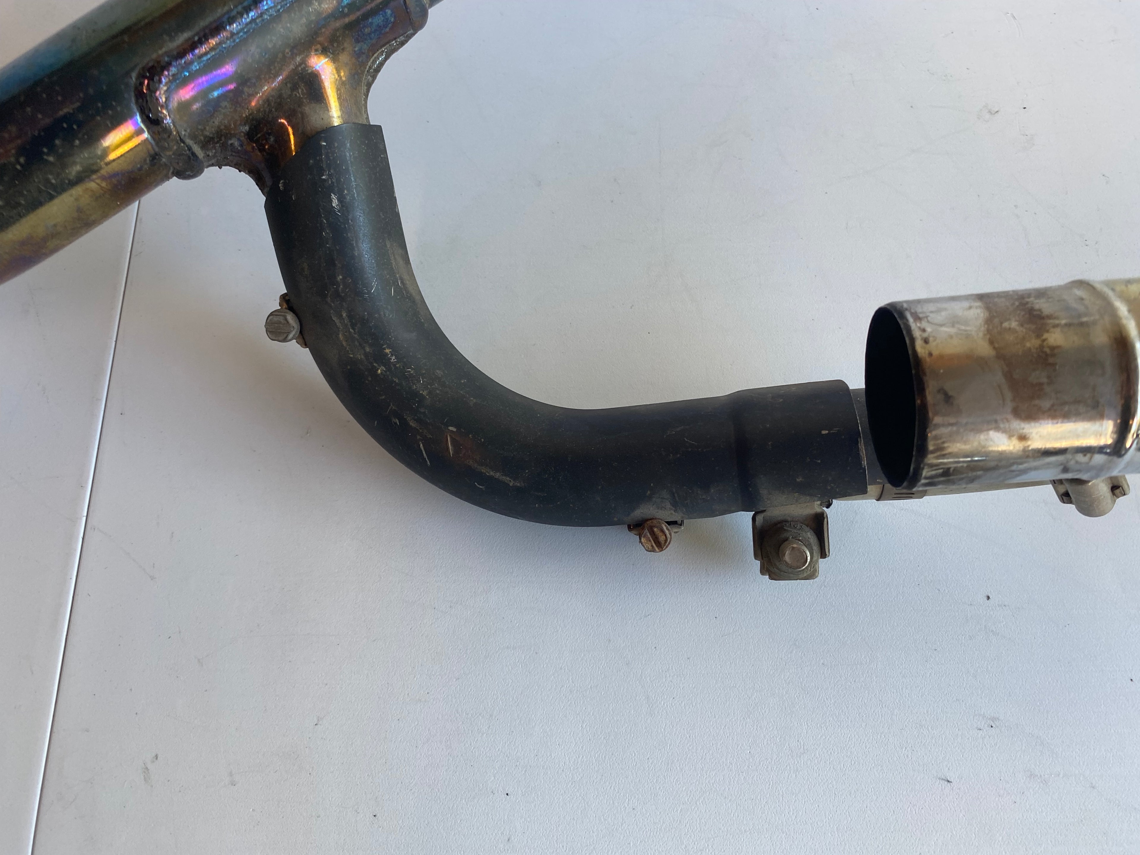 Harley Davidson Dyna Exhaust Manifold REF OEM 65600007 &amp; 65600009A